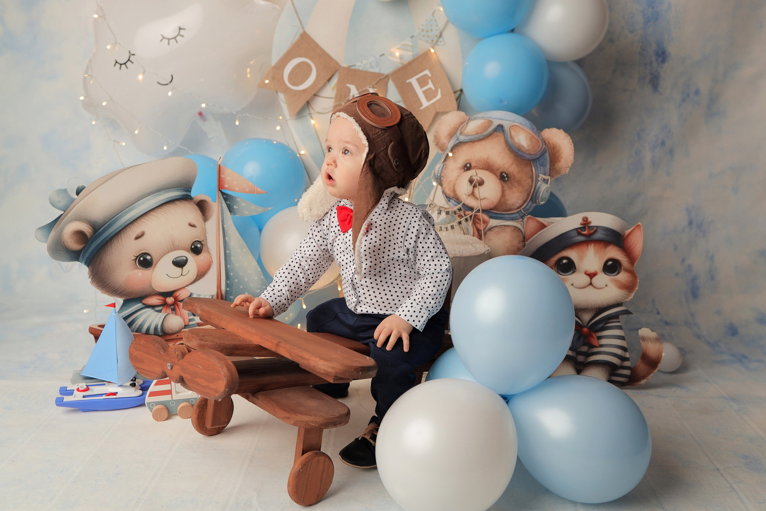 Костя, 1 годик. Фотограф новорожденных в Новокузнецке Анна Горошникова