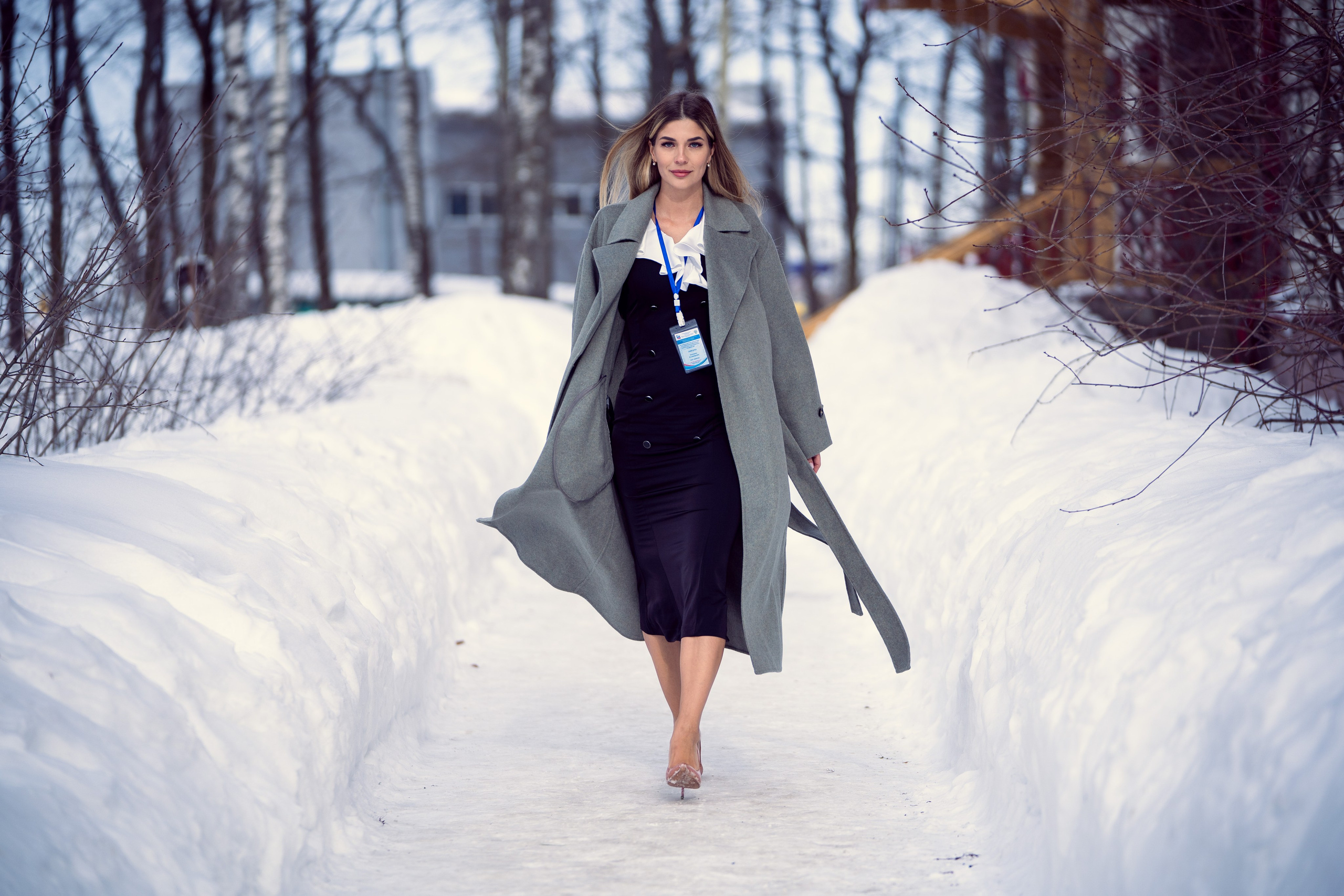 Зимний портрет для Екатерины. Каталожная и промышленная съемка в Москве Александр Плонский