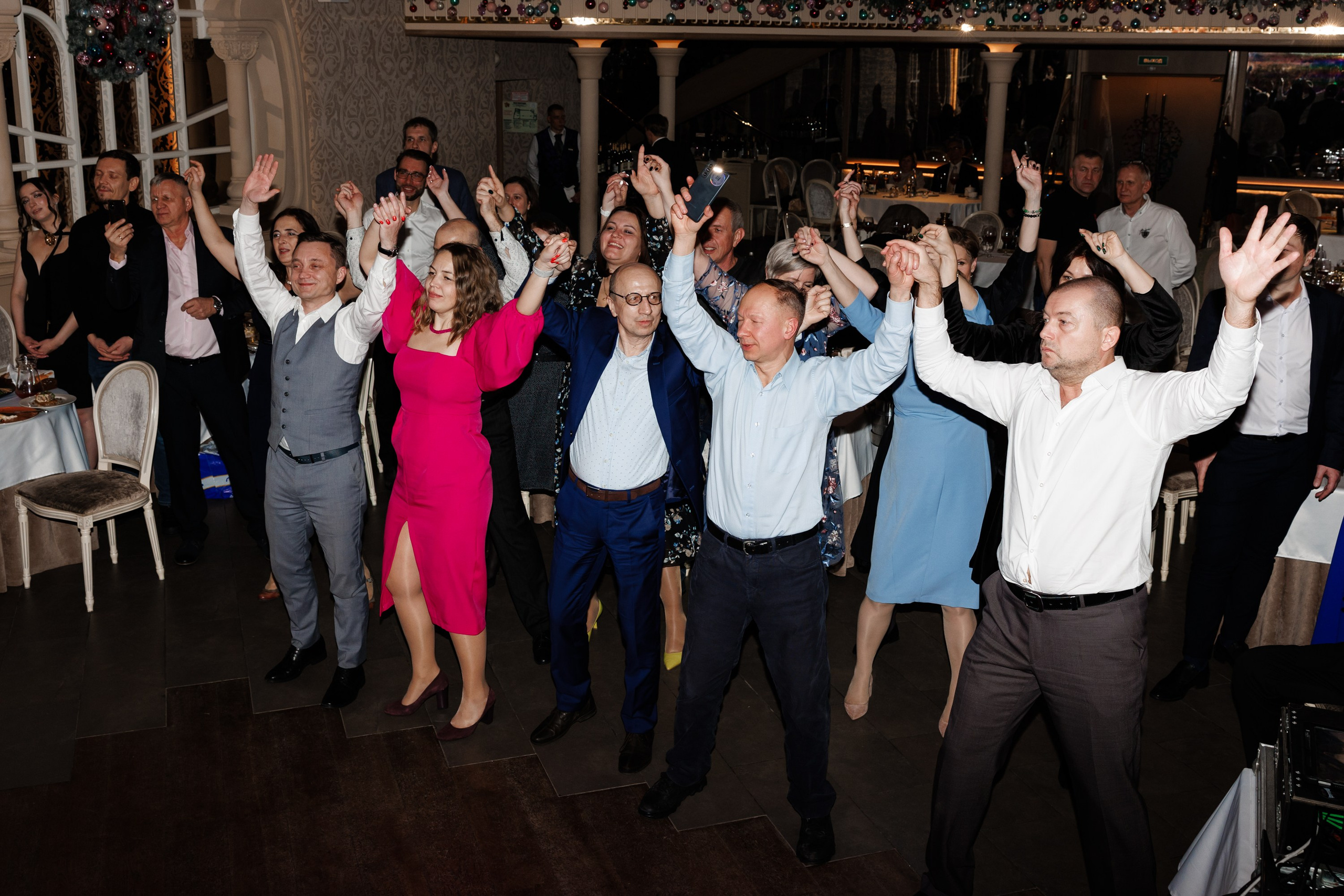 Новогодний корпоратив в ресторане Тройка. Фотограф в Санкт-Петербурге — Сергей Петров