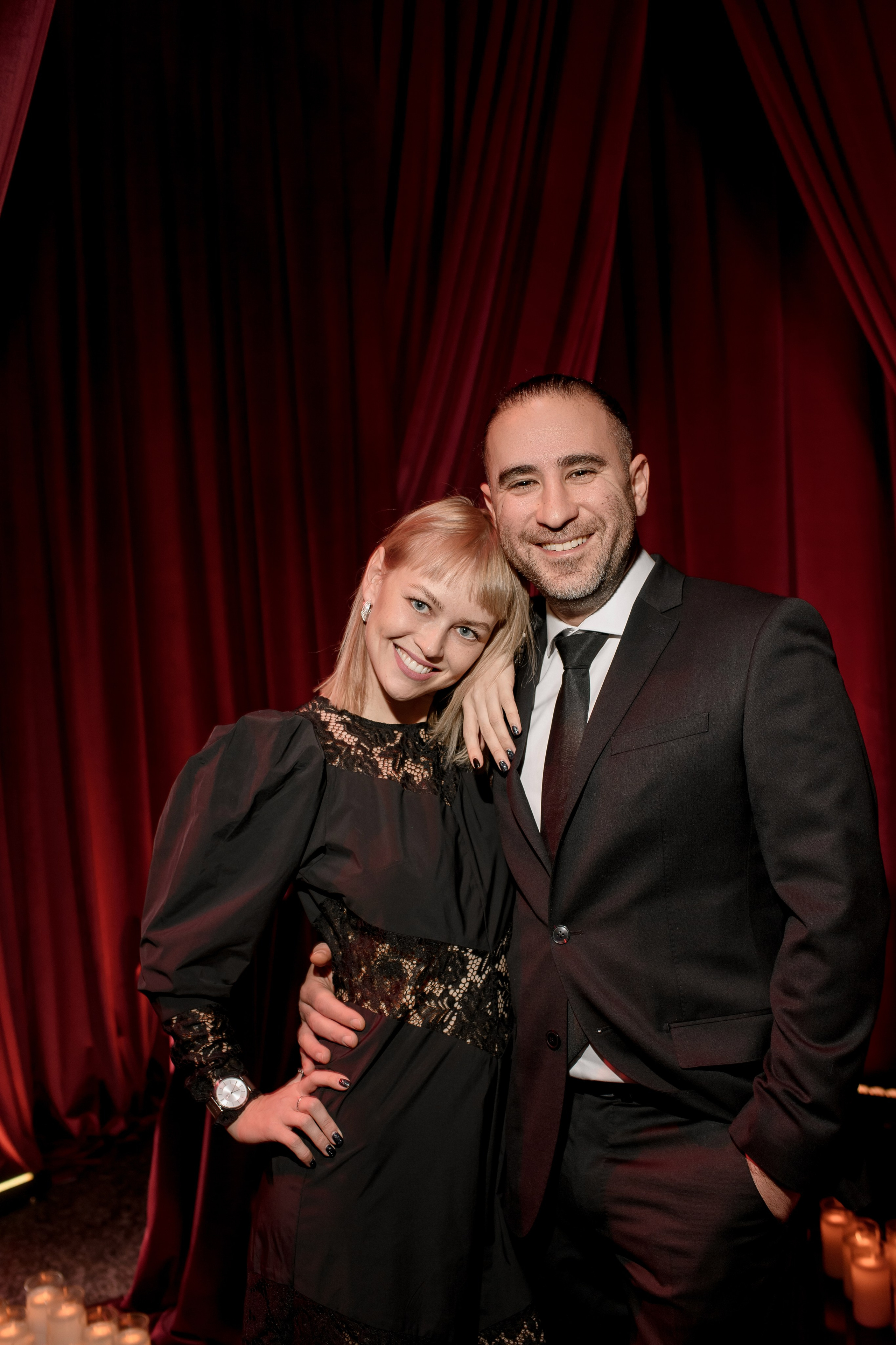 Корпоративные события. Алина Посторонка и Дима Мурашов