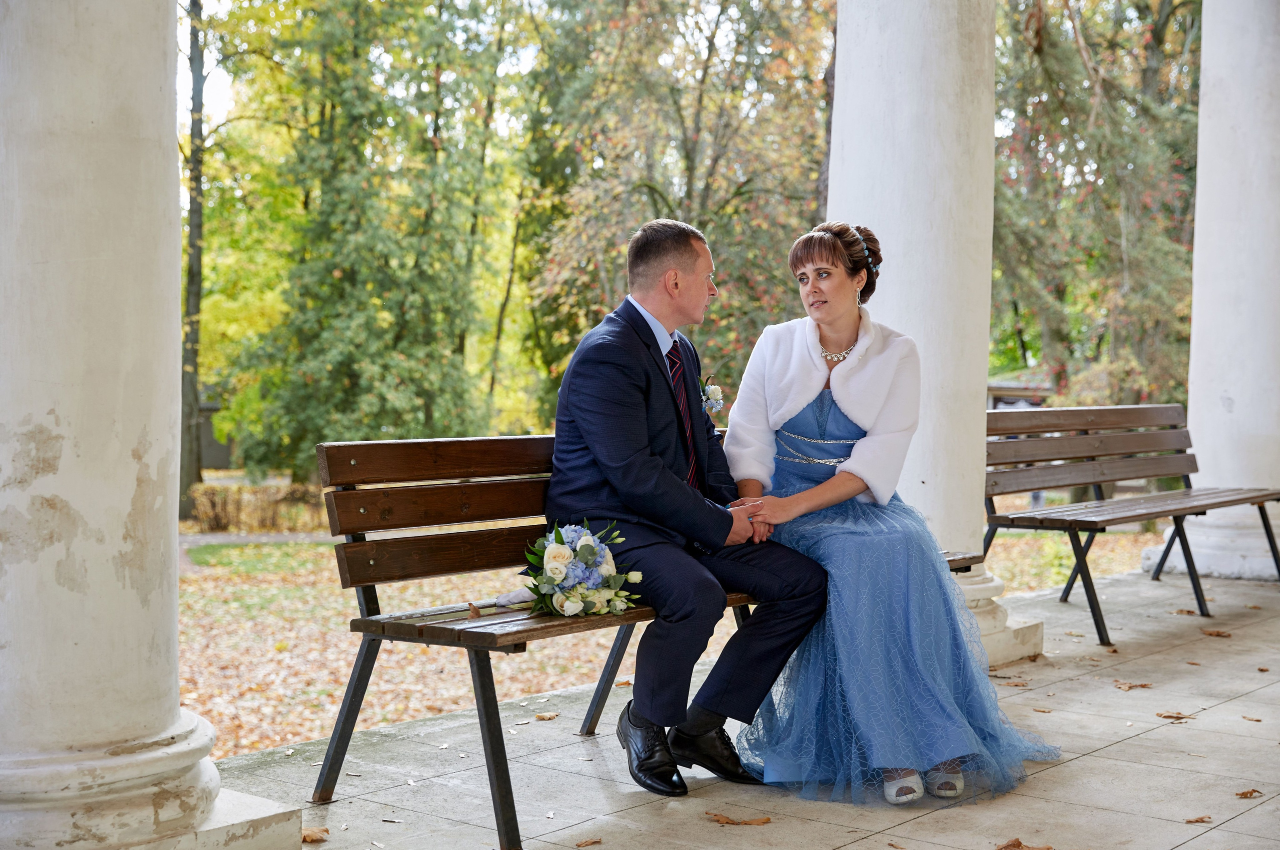 Свадебная фотосессия в Остафьево