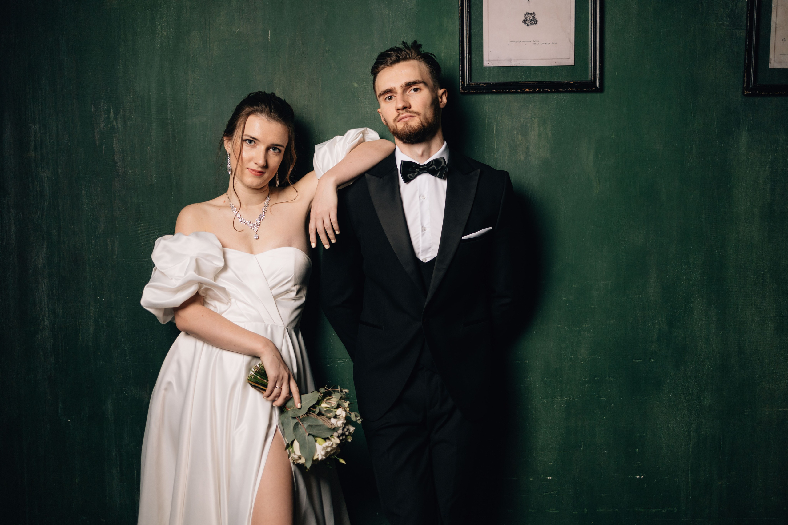 В студии. Свадебный фотограф в Москве Арчылан Николаев