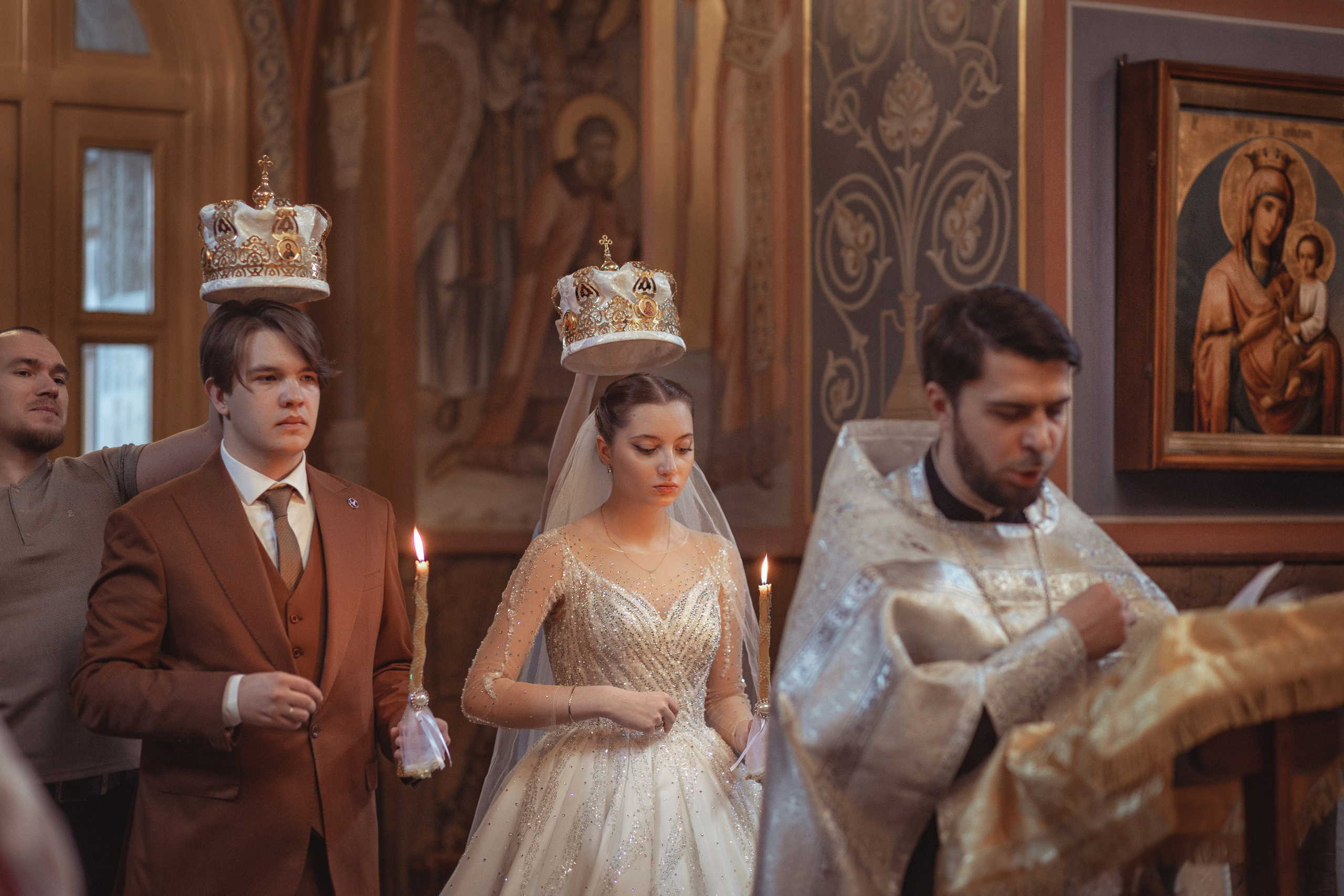 Таинство Венчания Дениса и Анастасии. Свято-Георгиевский храм. Фотограф на Крещение и Венчание Краснодарский край — Гранкина Юлия