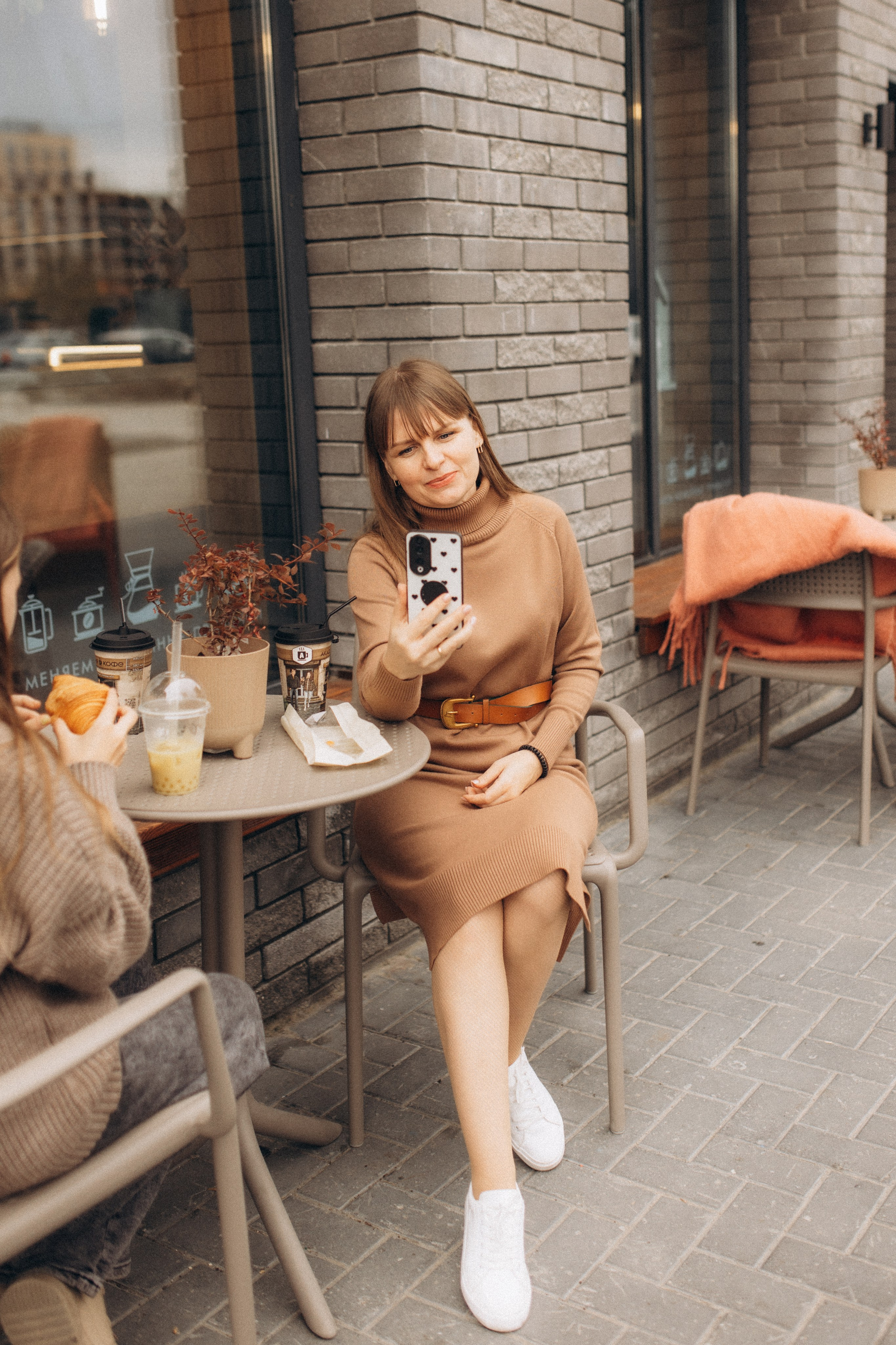 Прогулка по городу, осень. Семейный фотограф lifestyle в Новосибирске Елена Шпилевая