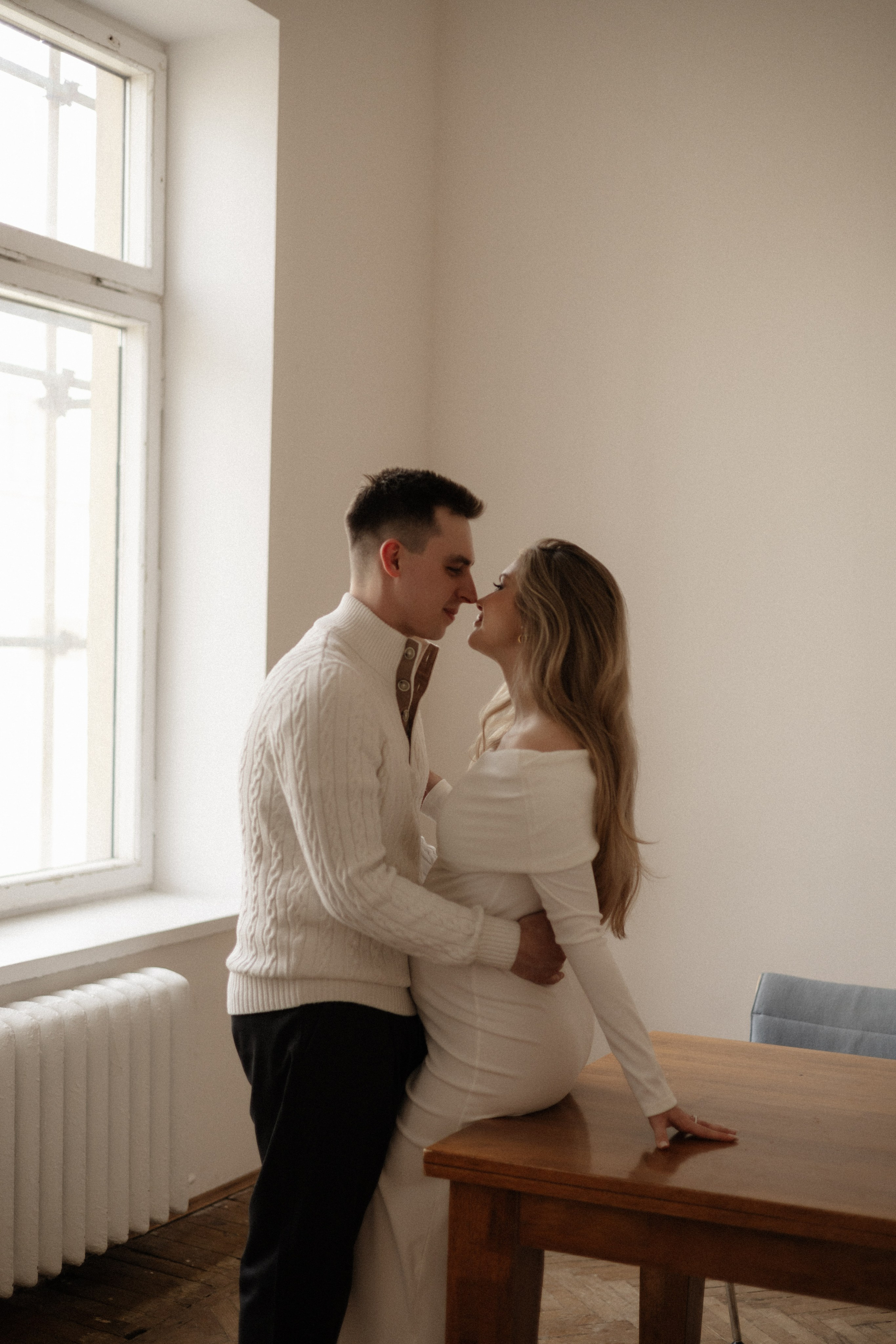 Беременная фотосессия в студии. Свадебный и портретный фотограф в Москве Анастасия Масюк