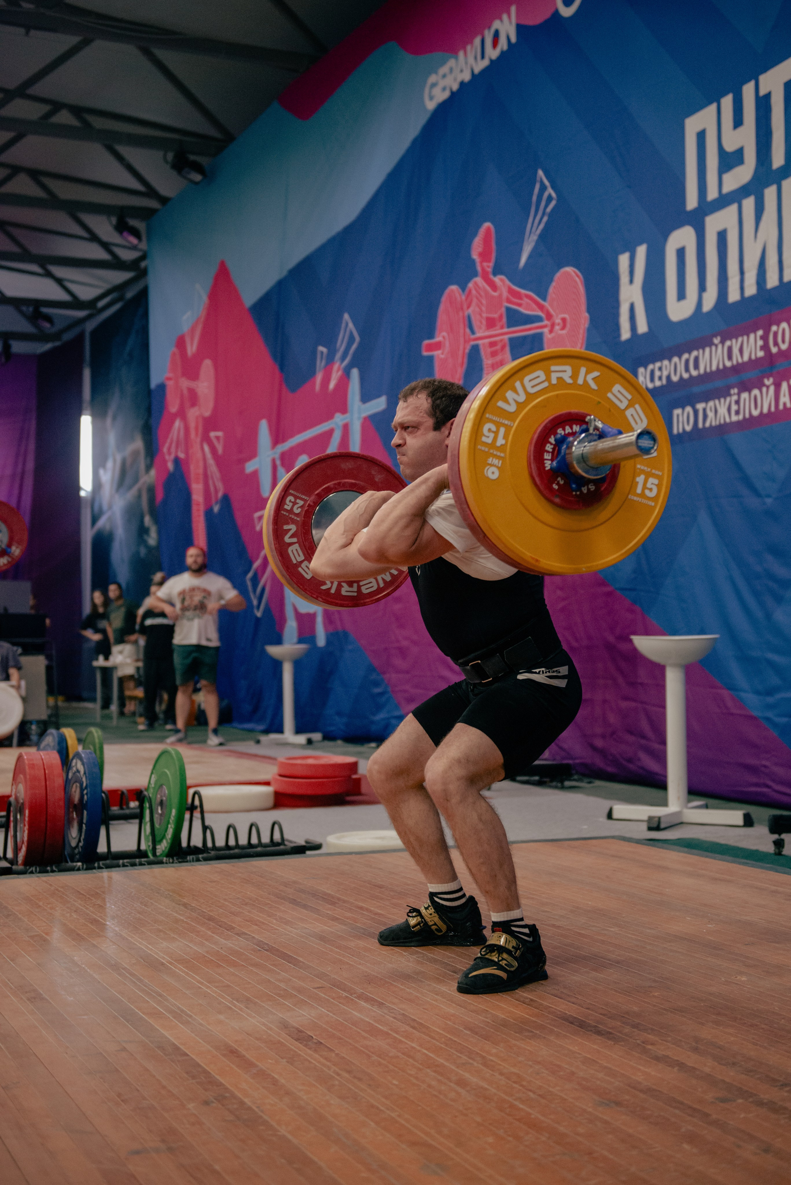 Тяжелая атлетика. Коммерческий фотограф в Москве Билуши Василиса
