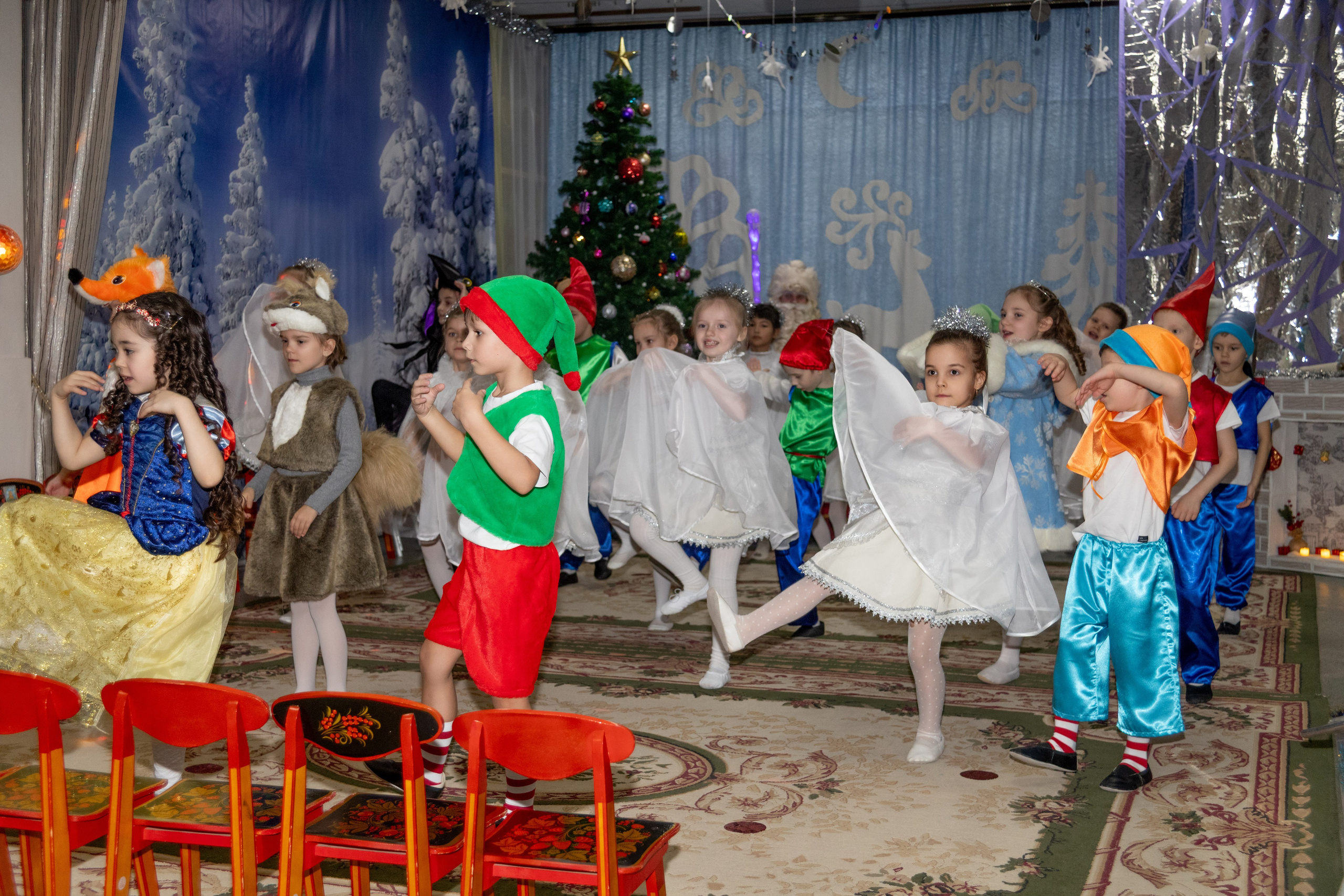 Новогодний утренник подготовительной группы. Индивидуальный и свадебный фотограф в Москве, Электростали и Туле Кадейкина Екатерина