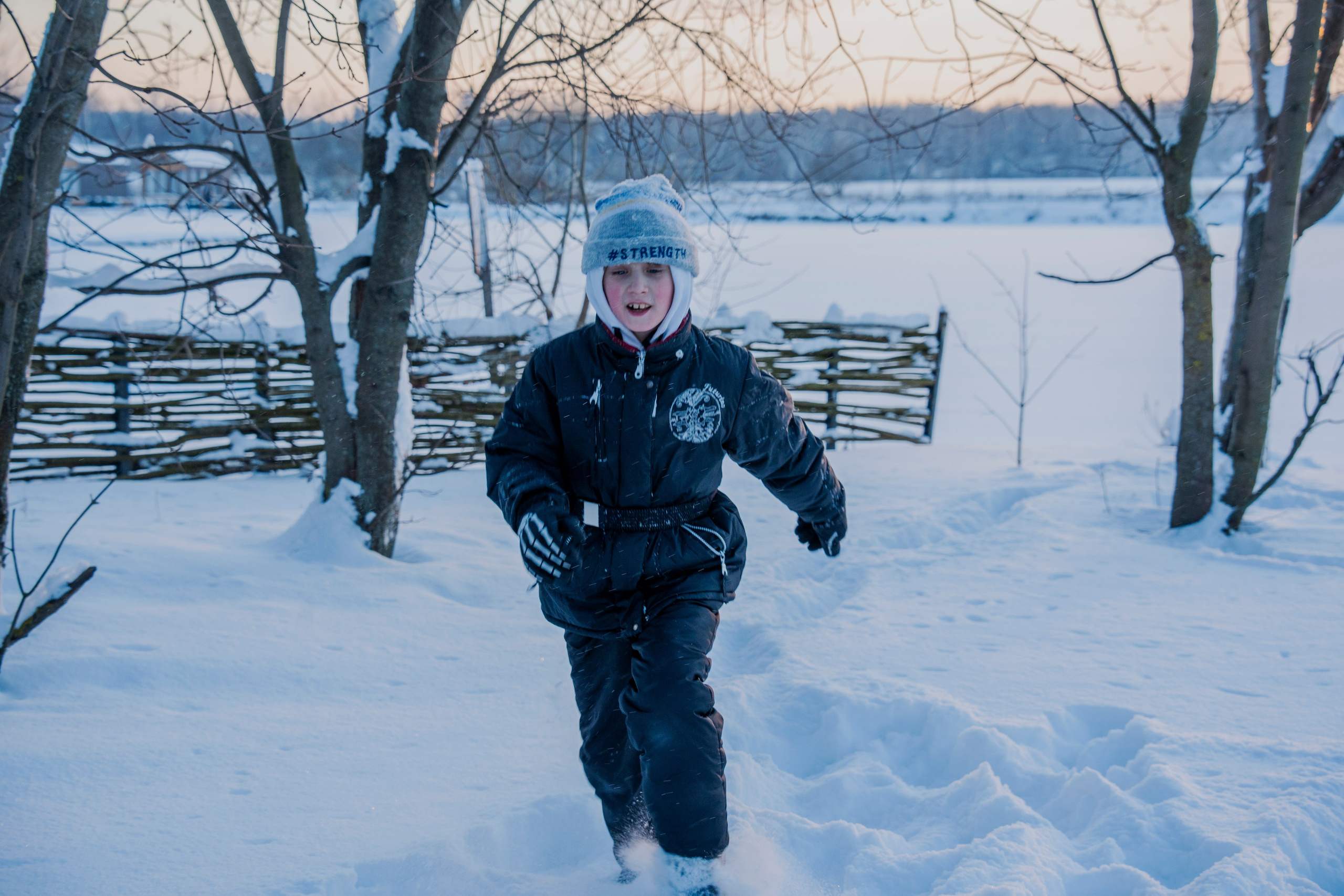 Зимние забавы ❄️. Свет, камера, улыбка!