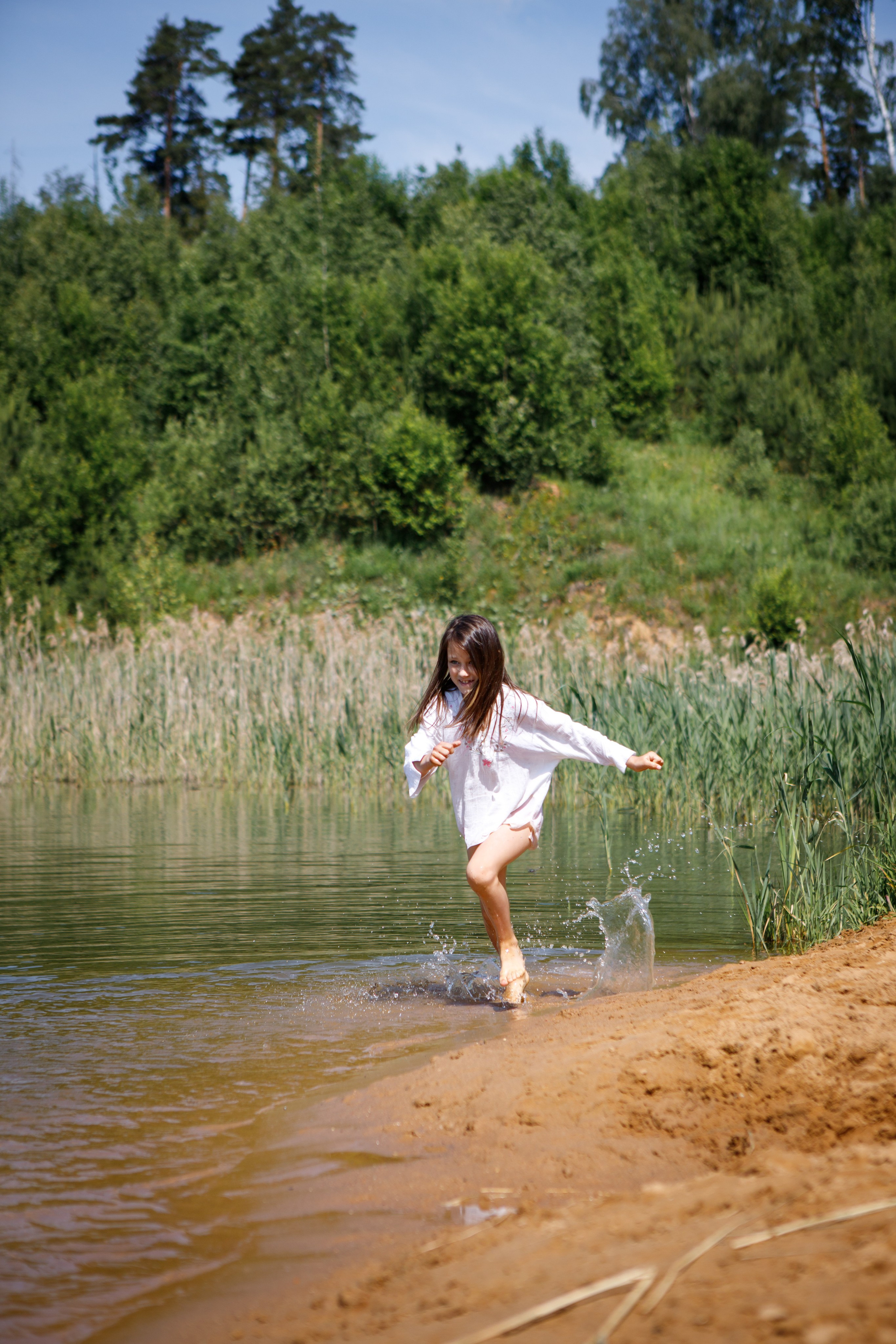 На озере. Детский и семейный фотограф Мария Киселёва. Москва