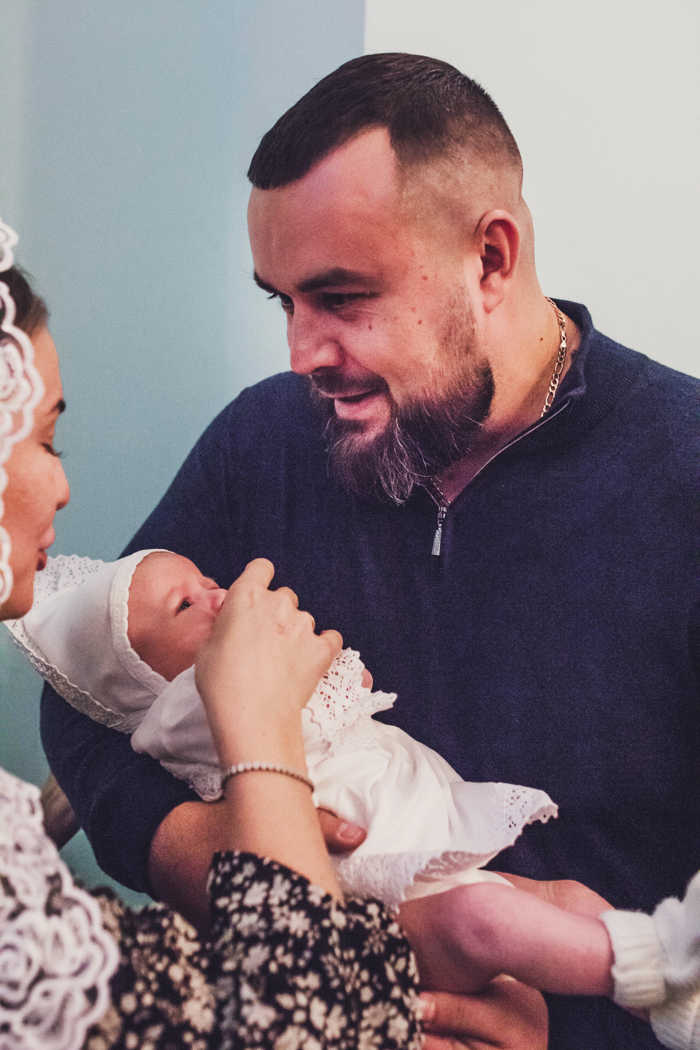 Крещение Варюши. Детский и семейный фотограф в Москве