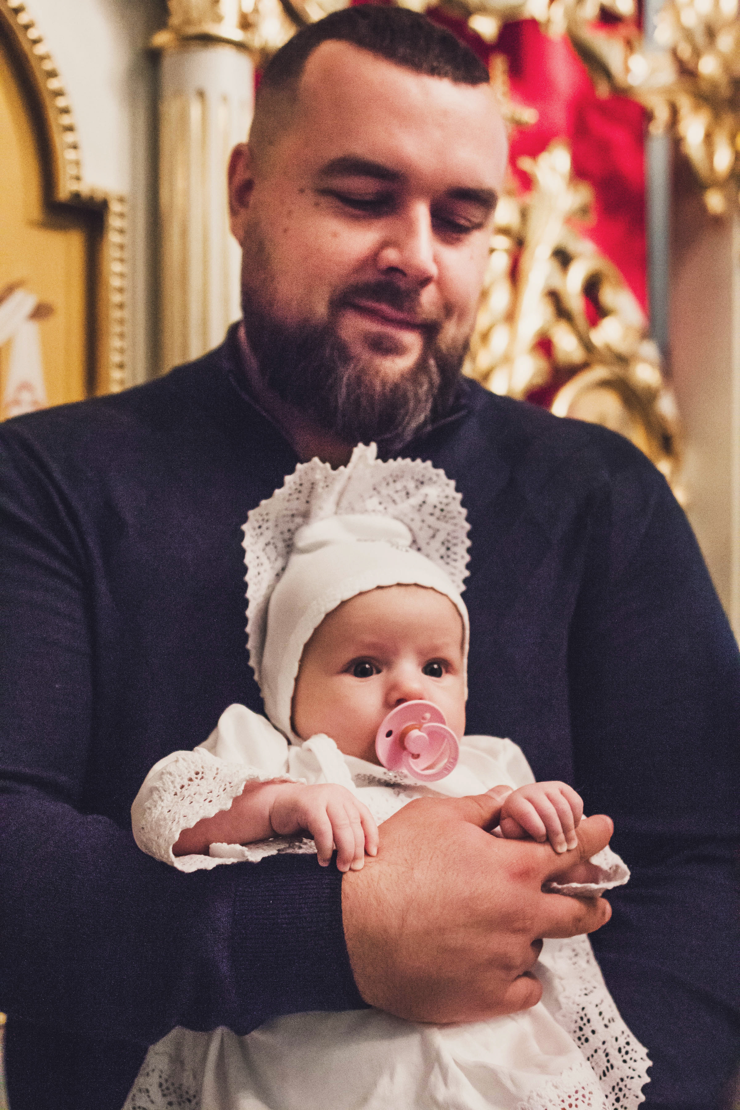 Крещение Варюши. Детский и семейный фотограф в Москве