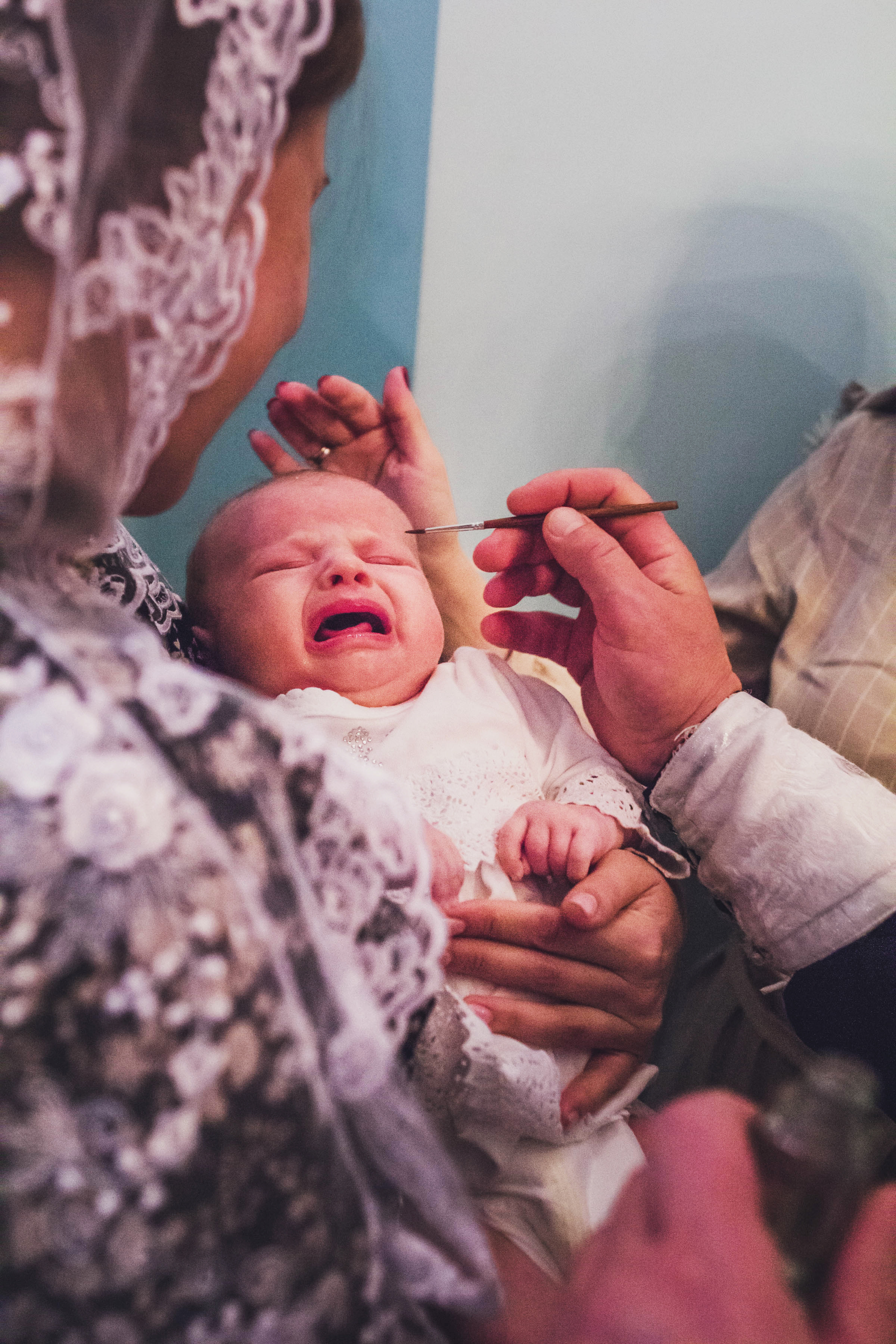 Крещение Варюши. Детский и семейный фотограф в Москве