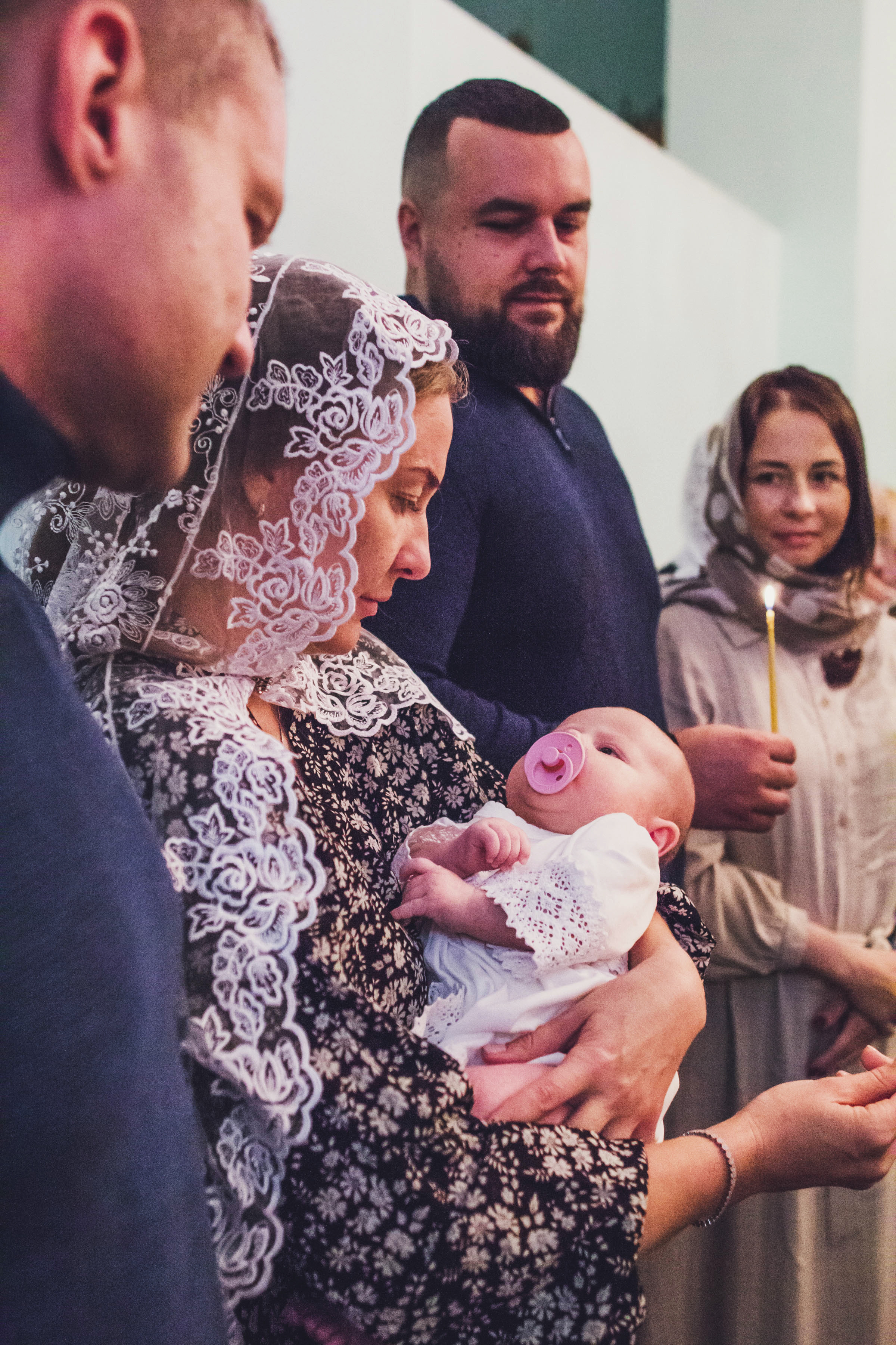 Крещение Варюши. Детский и семейный фотограф в Москве