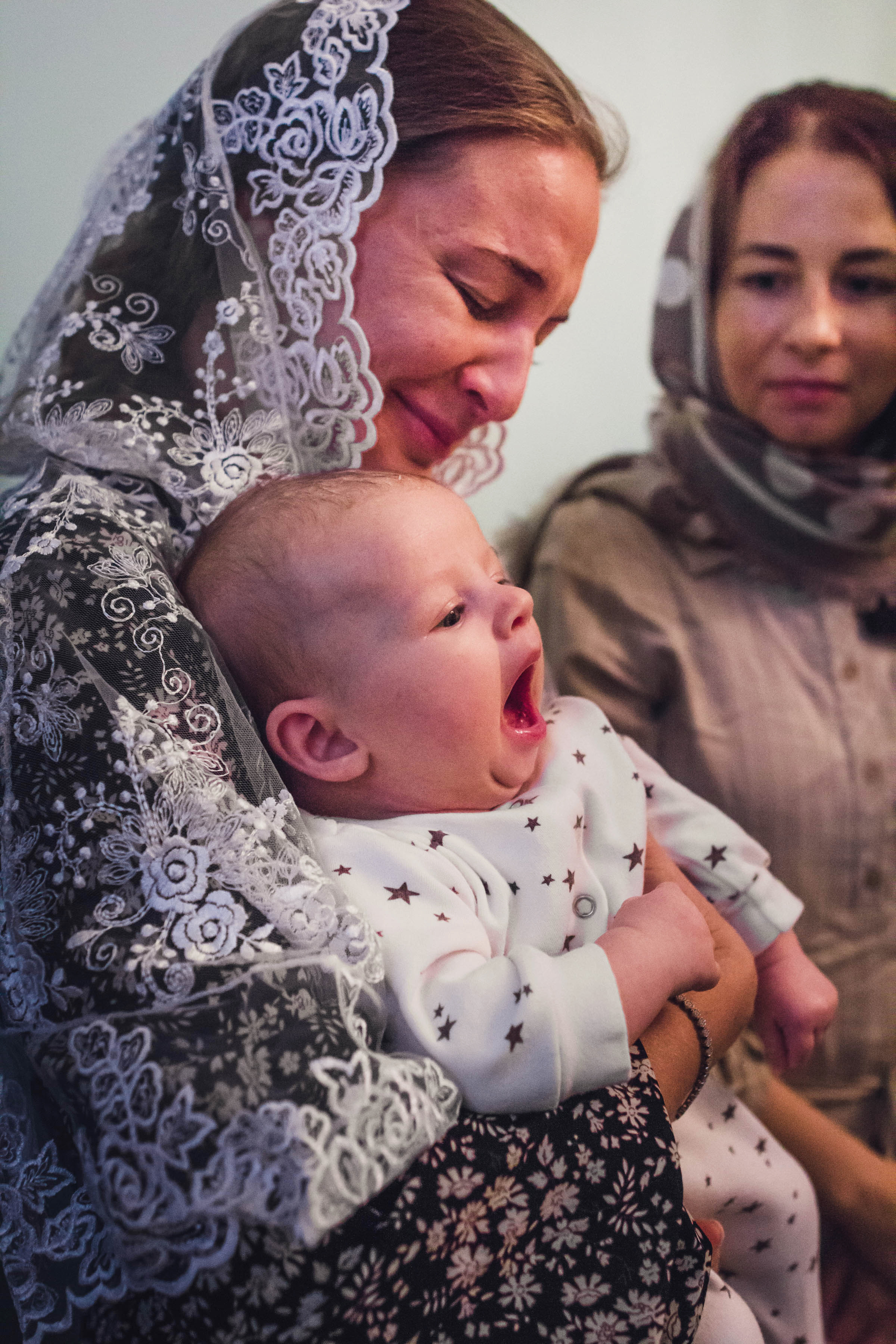 Крещение Варюши. Детский и семейный фотограф в Москве