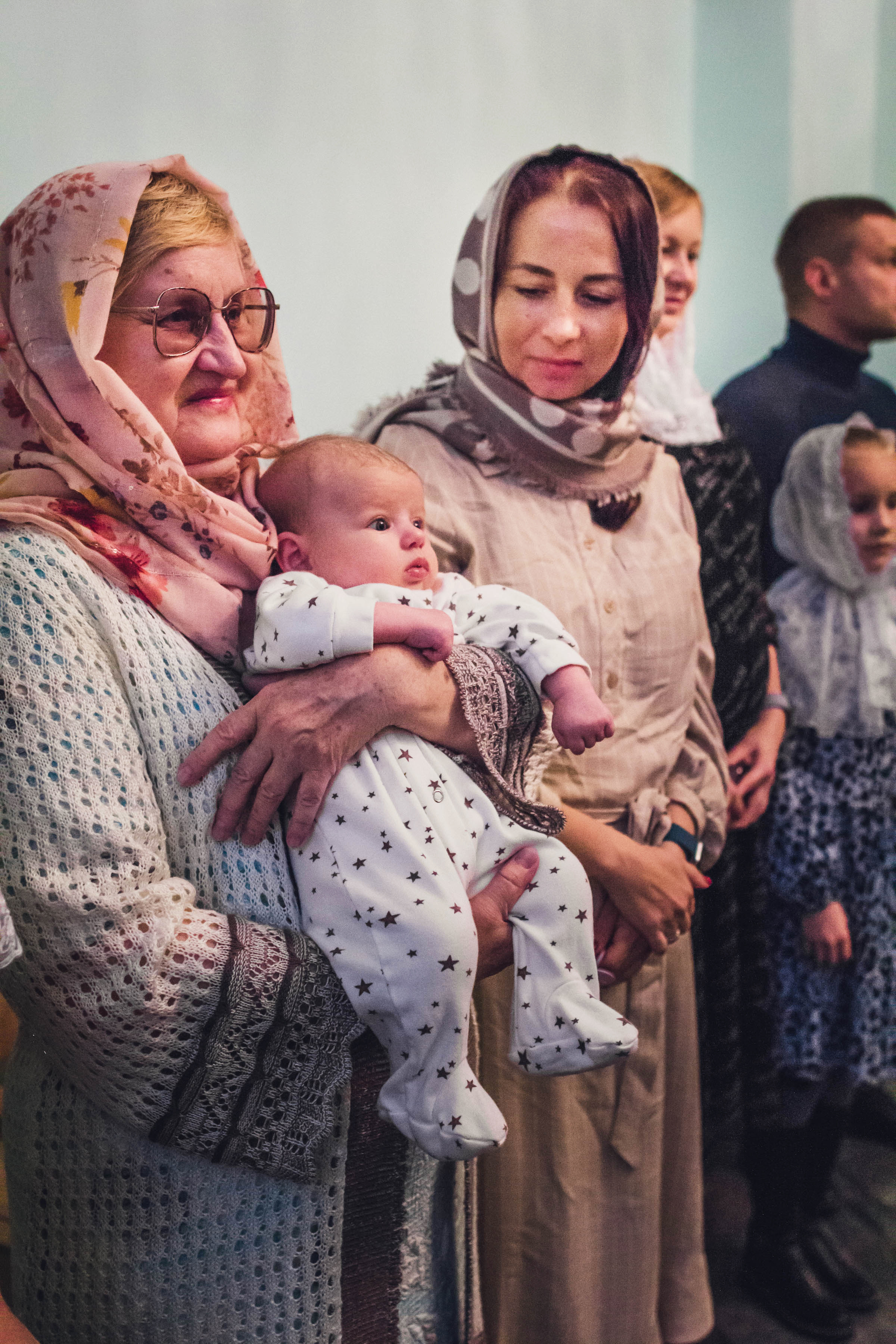 Крещение Варюши. Детский и семейный фотограф в Москве