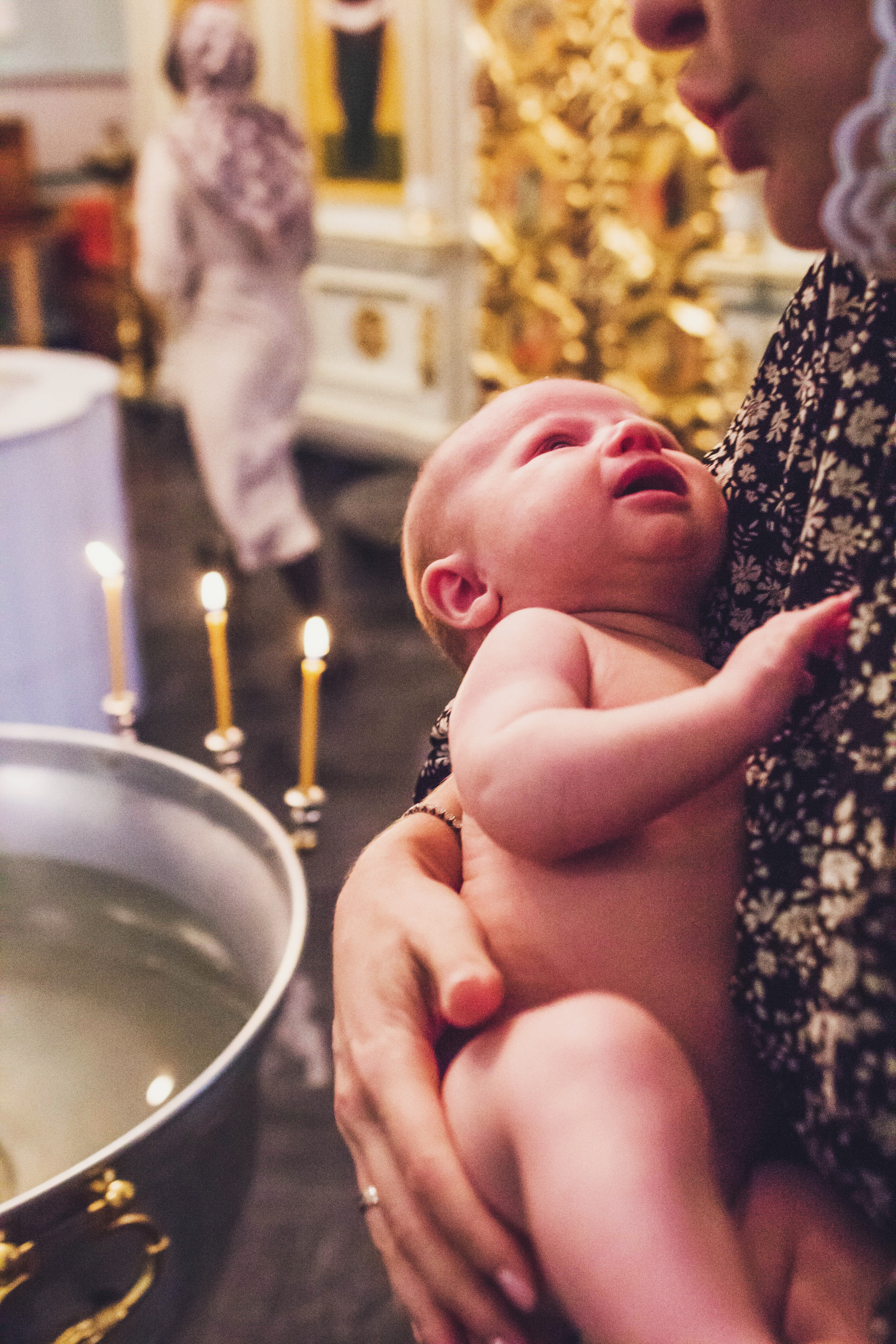 Крещение Варюши. Детский и семейный фотограф в Москве