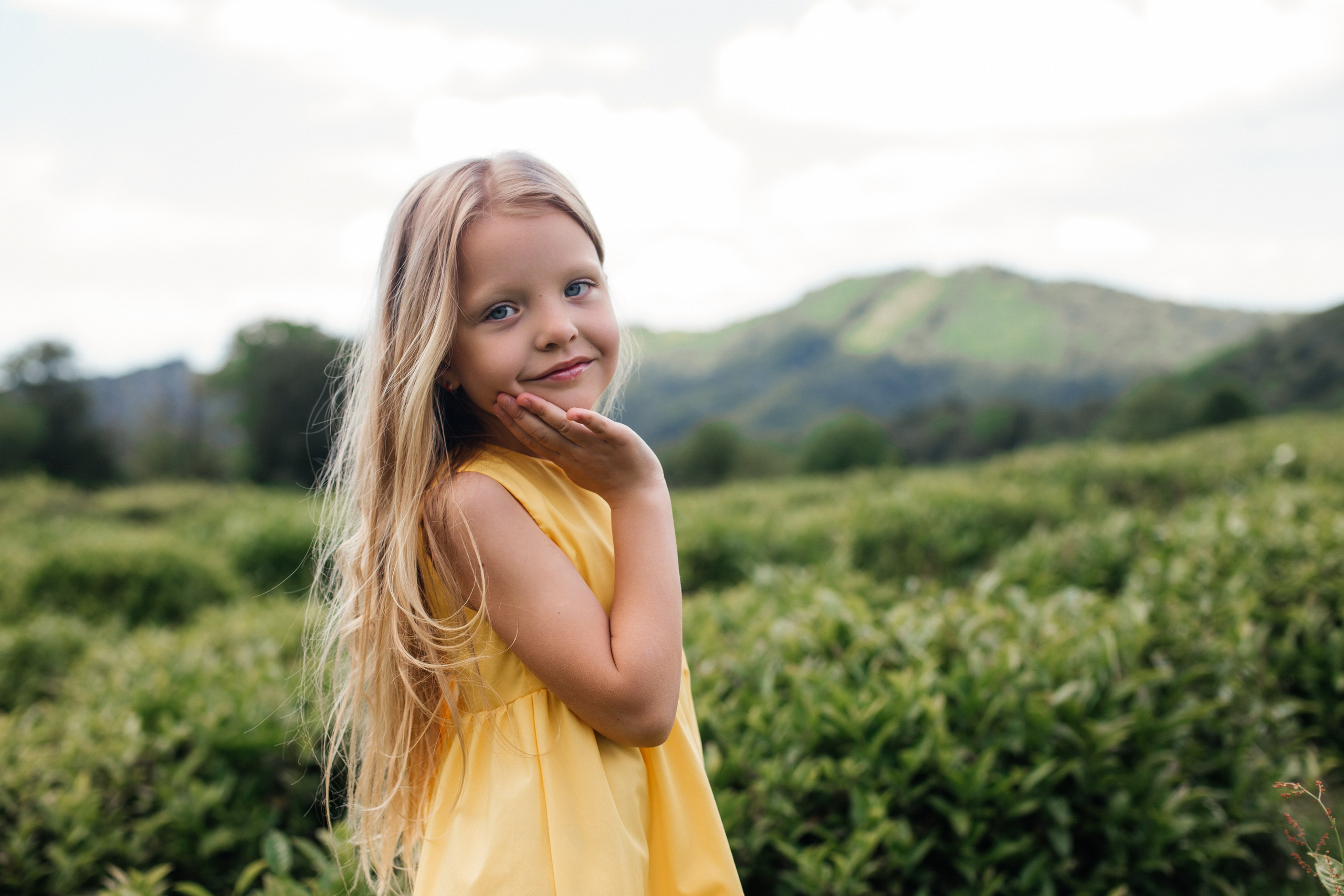 Tea plantation. Efimova Model Agency