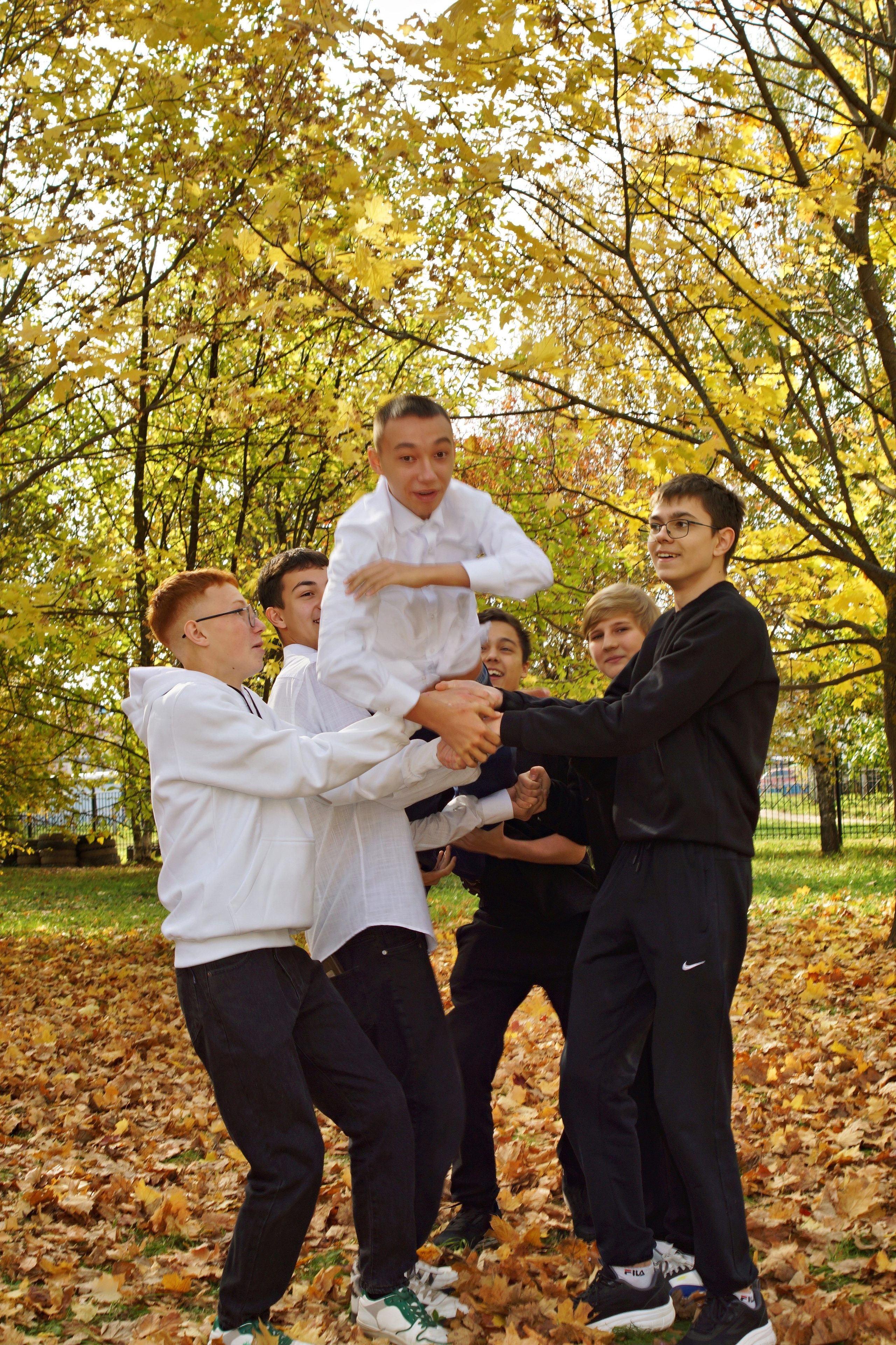 Осенняя фотосессия в школе г. Йошкар-Ола