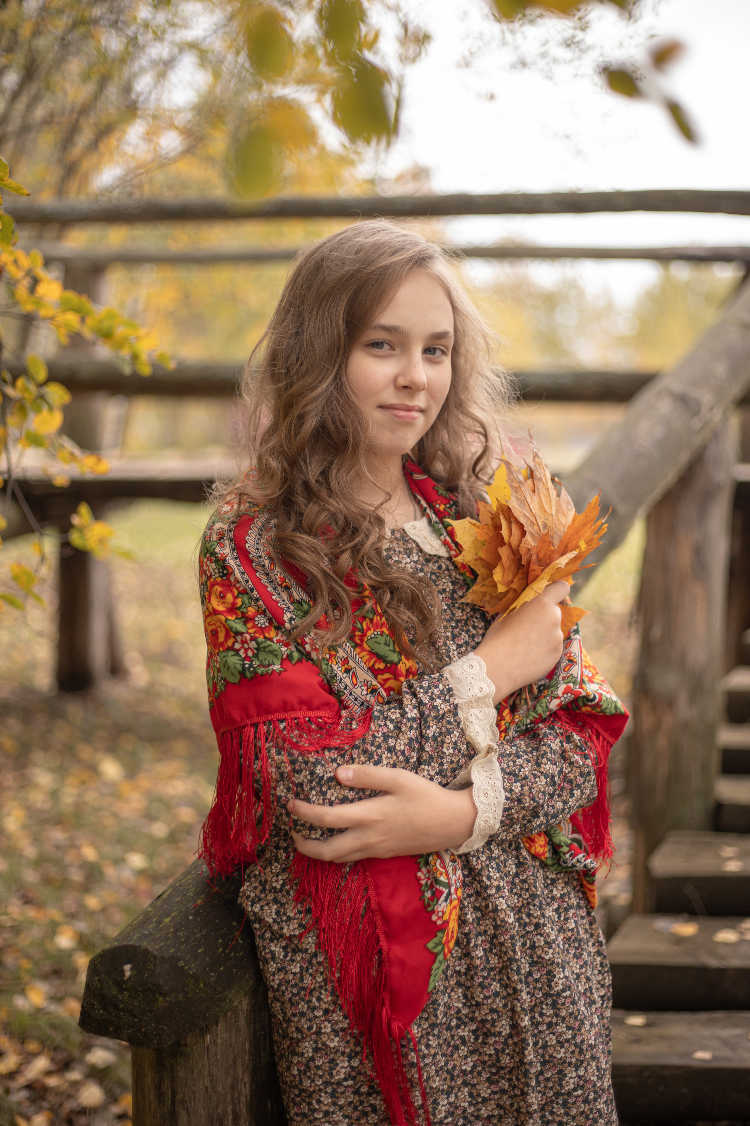 Алиса. Индивидуальная фотосессия в русском стиле. Фотограф Киржач/Москва_Екатерина Мартынова