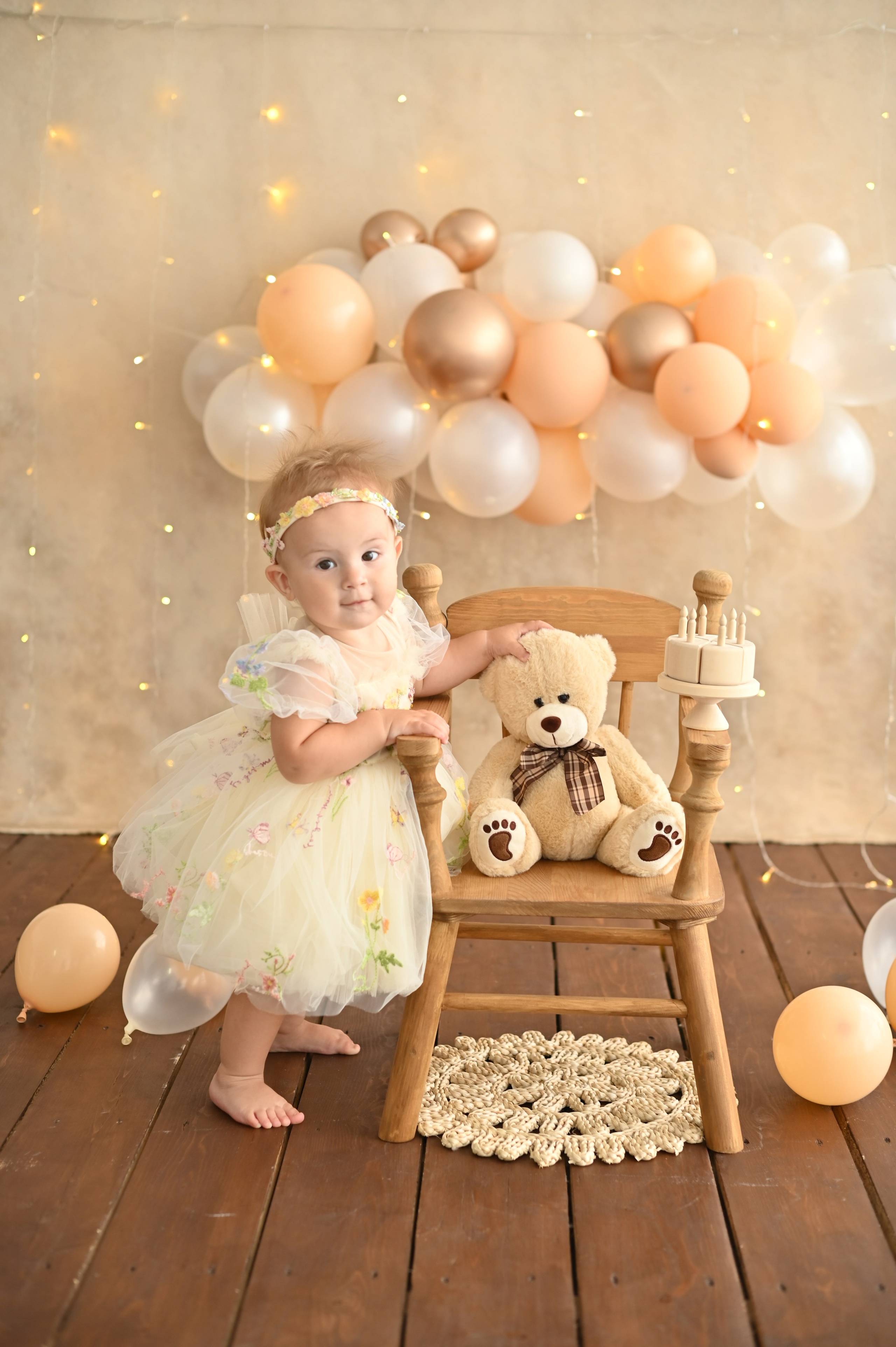 « Годик Девочки ». Фотограф новорожденных во Владивостоке Панова Татьяна