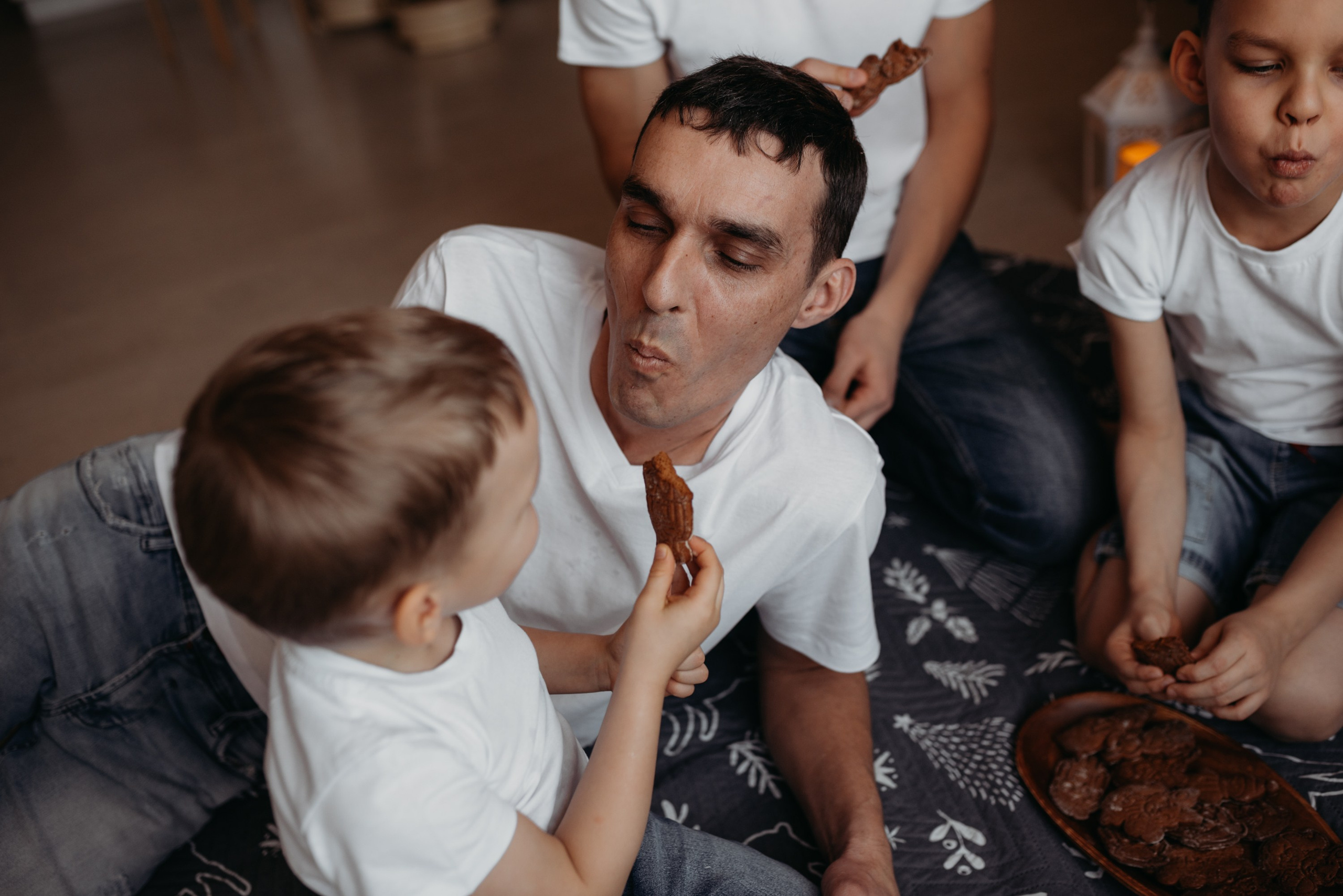 Юлия, Алексей, Тихон, Трофим и Потап. Семейный и детский фотограф в Новосибирске и Краснообске — Анна Ким