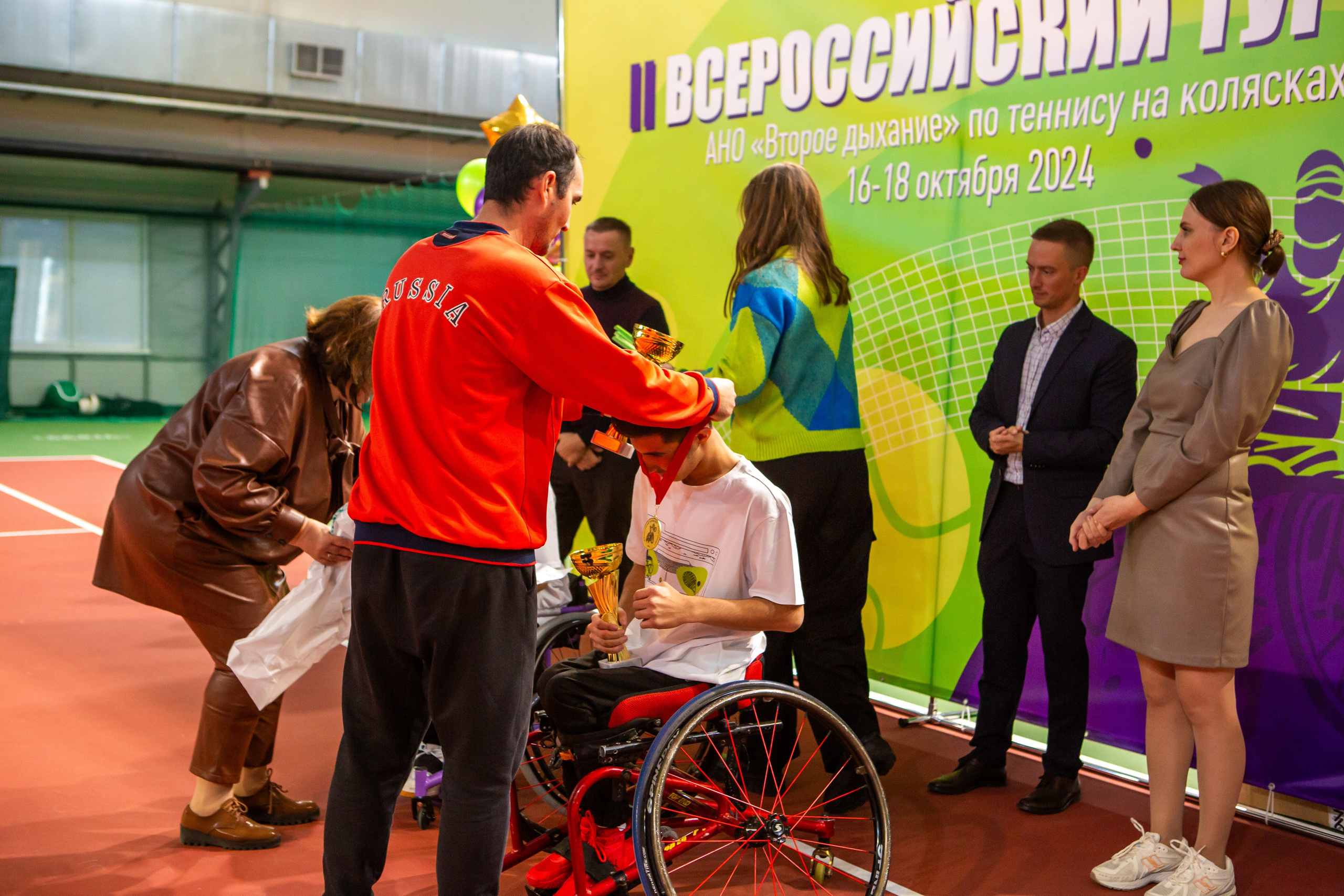 Турнир по теннису на колясках. Репортажный, семейный, свадебный, портретный фотограф