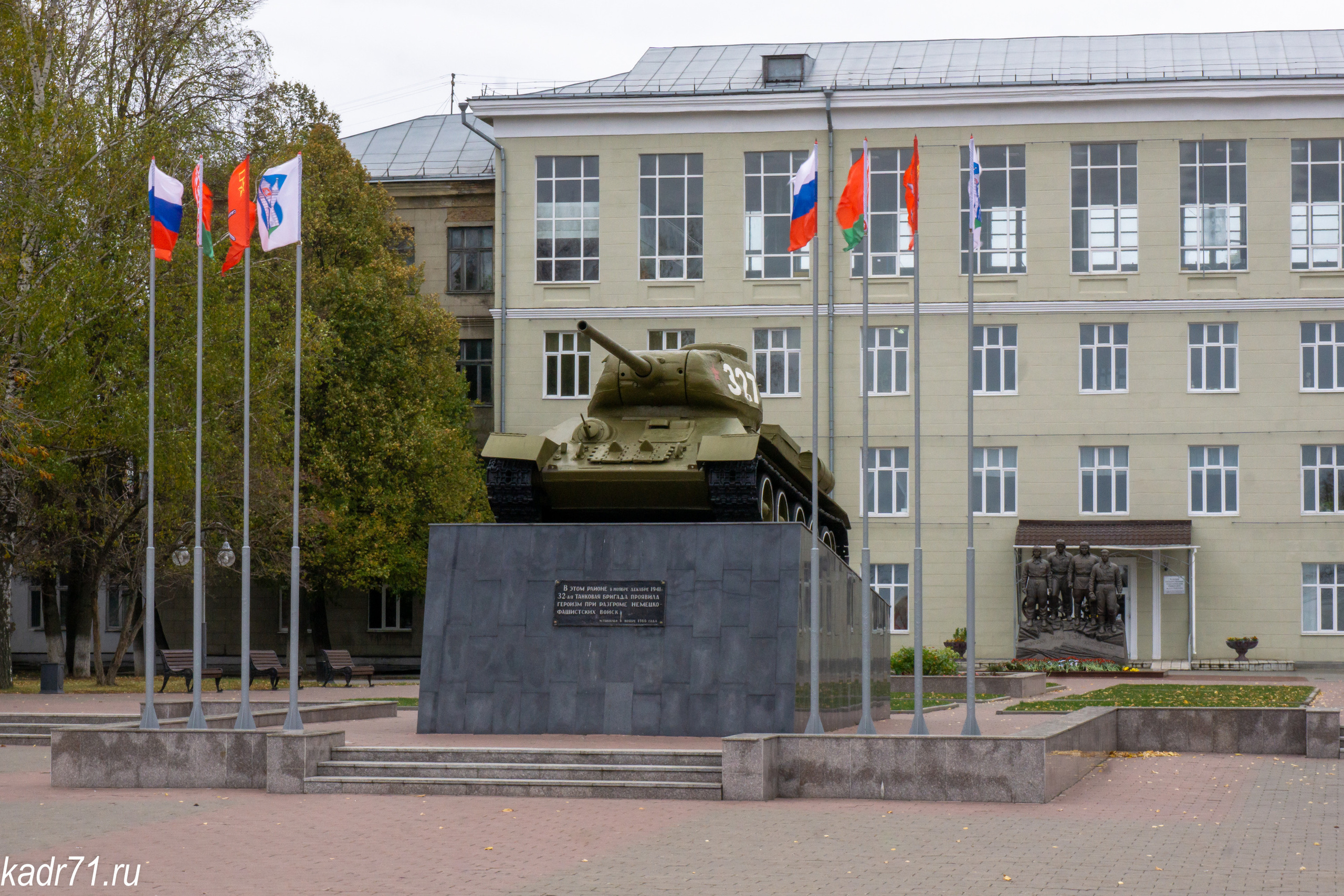 Могилёвский сквер, Педагогический университет им. Л. Н. Толстого. Фотограф в Туле Крупский АнДРей. Фотостудия «КАДР71» в Туле