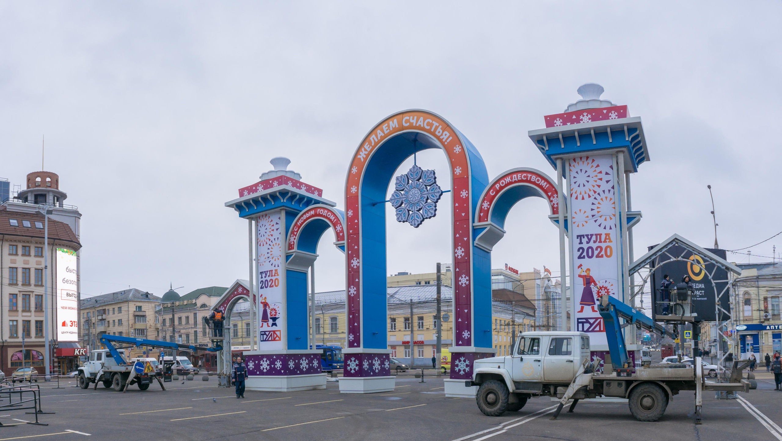 Площадь Ленина, город Тула. Фотограф в Туле Крупский АнДРей. Фотостудия «КАДР71» в Туле