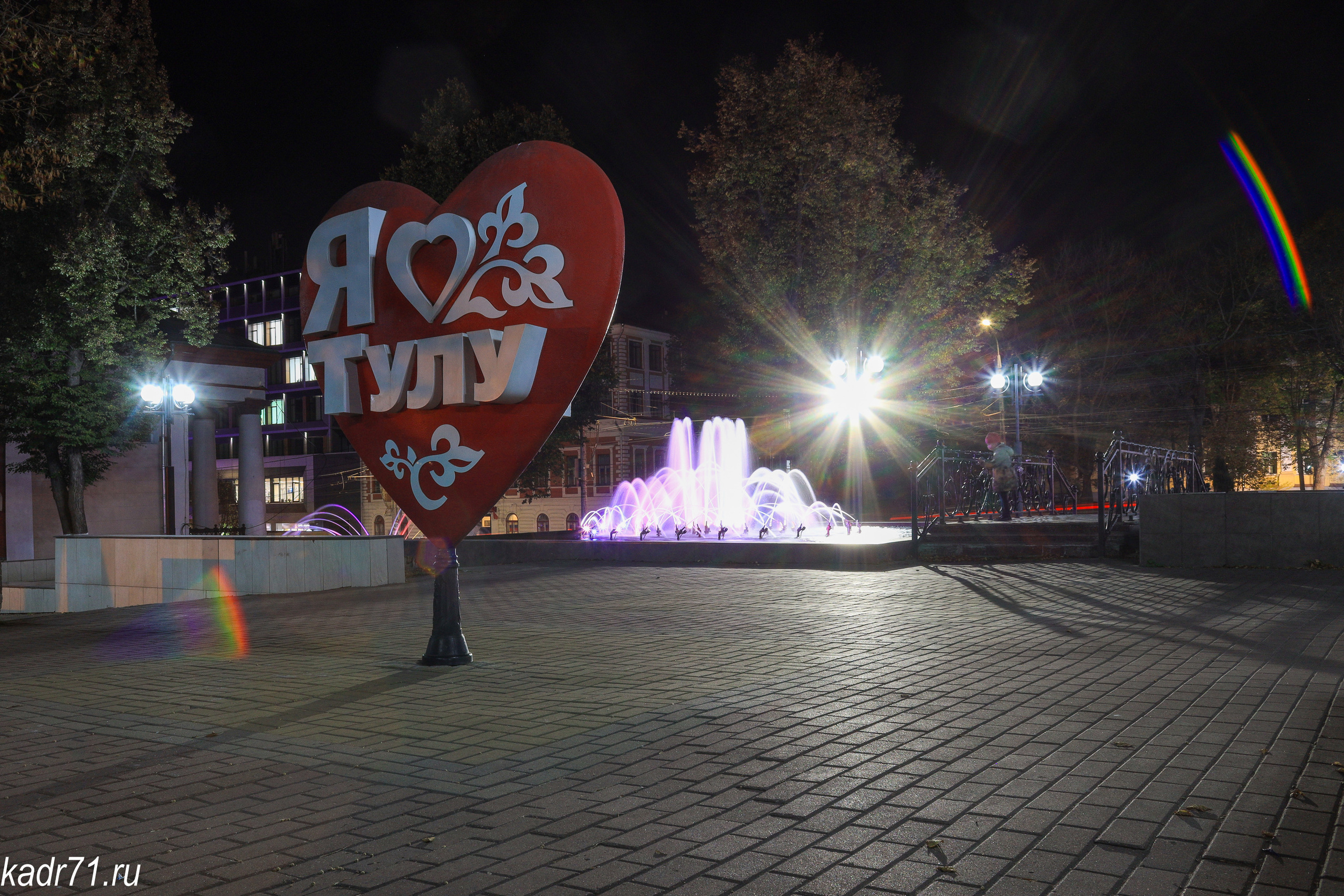 Тульский Драматический Театр, Аллея фонтанов. Фотограф в Туле Крупский АнДРей. Фотостудия «КАДР71» в Туле