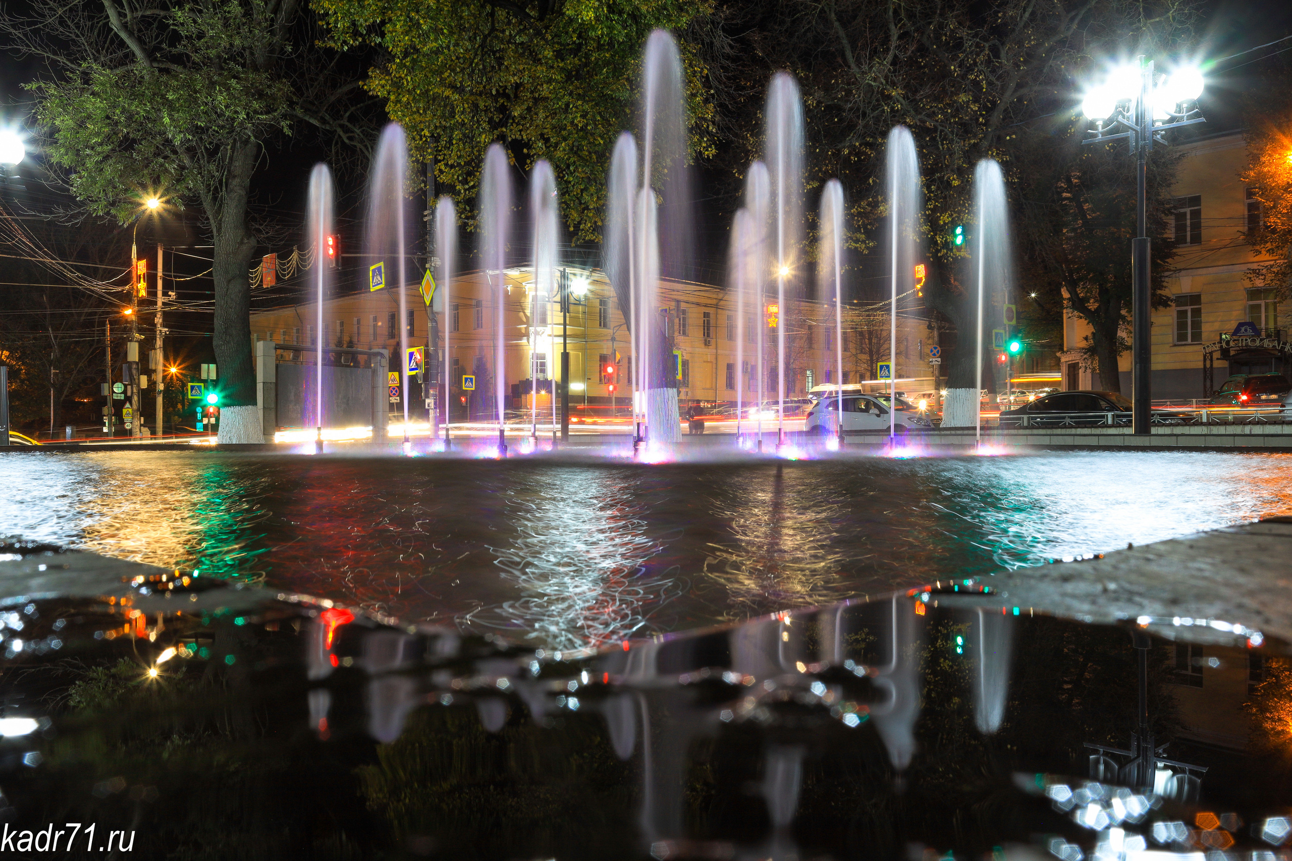Тульский Драматический Театр, Аллея фонтанов. Фотограф в Туле Крупский АнДРей. Фотостудия «КАДР71» в Туле