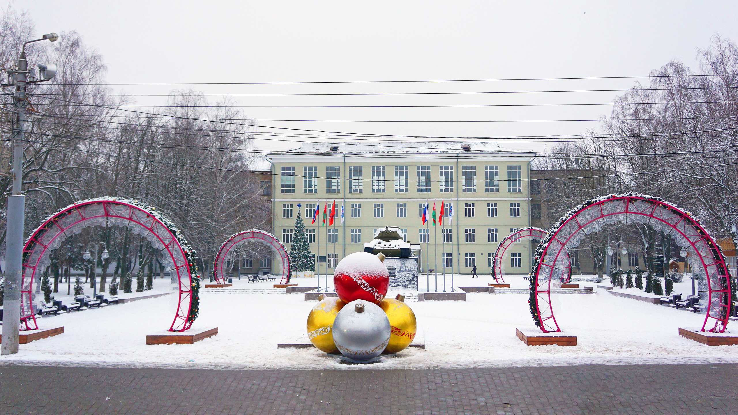 Могилёвский сквер, Педагогический университет им. Л. Н. Толстого. Фотограф в Туле Крупский АнДРей. Фотостудия «КАДР71» в Туле