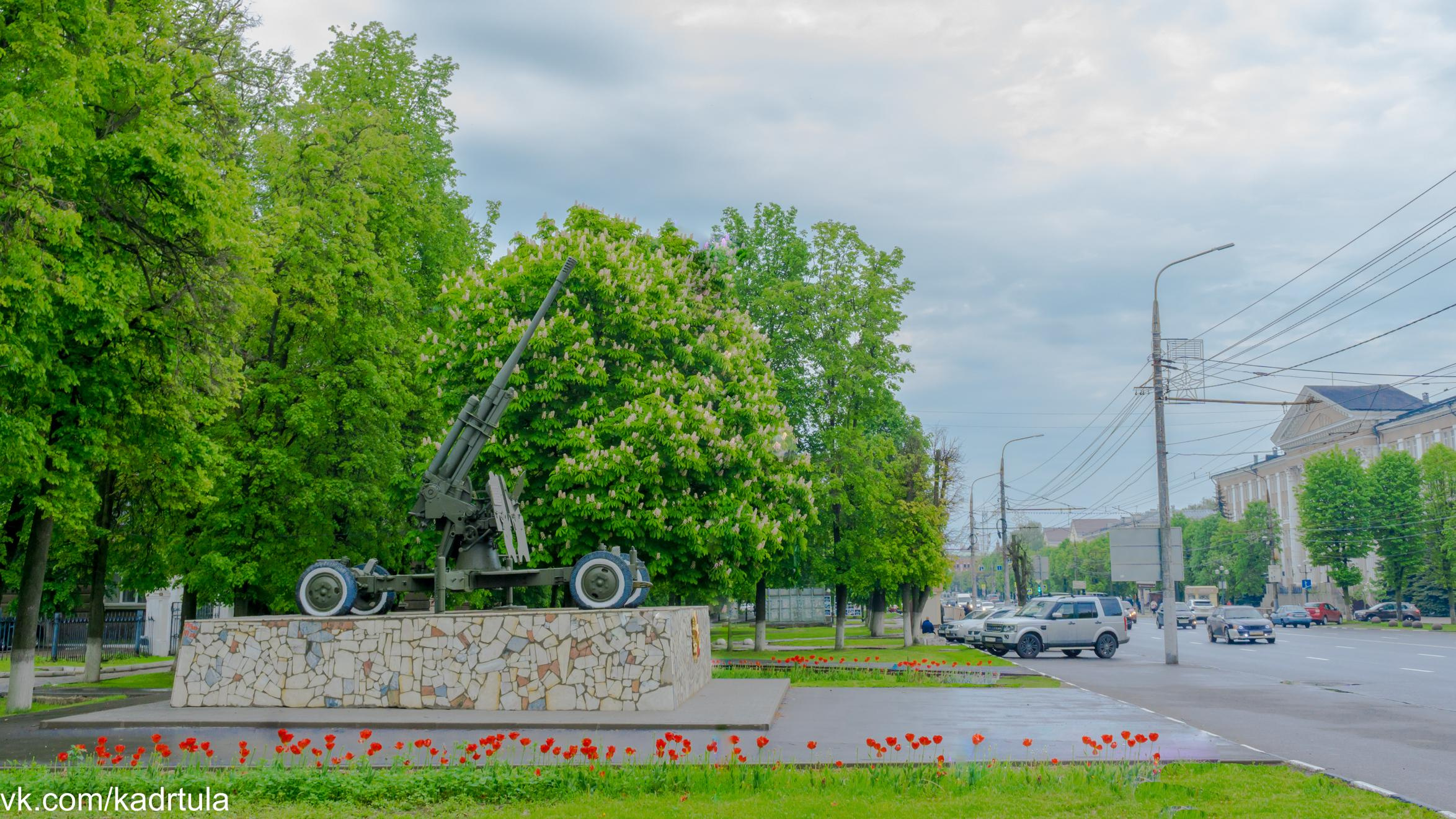 Мемориал — Памятник воинам-зенитчикам в городе Тула. Фотограф в Туле Крупский АнДРей. Фотостудия «КАДР71» в Туле