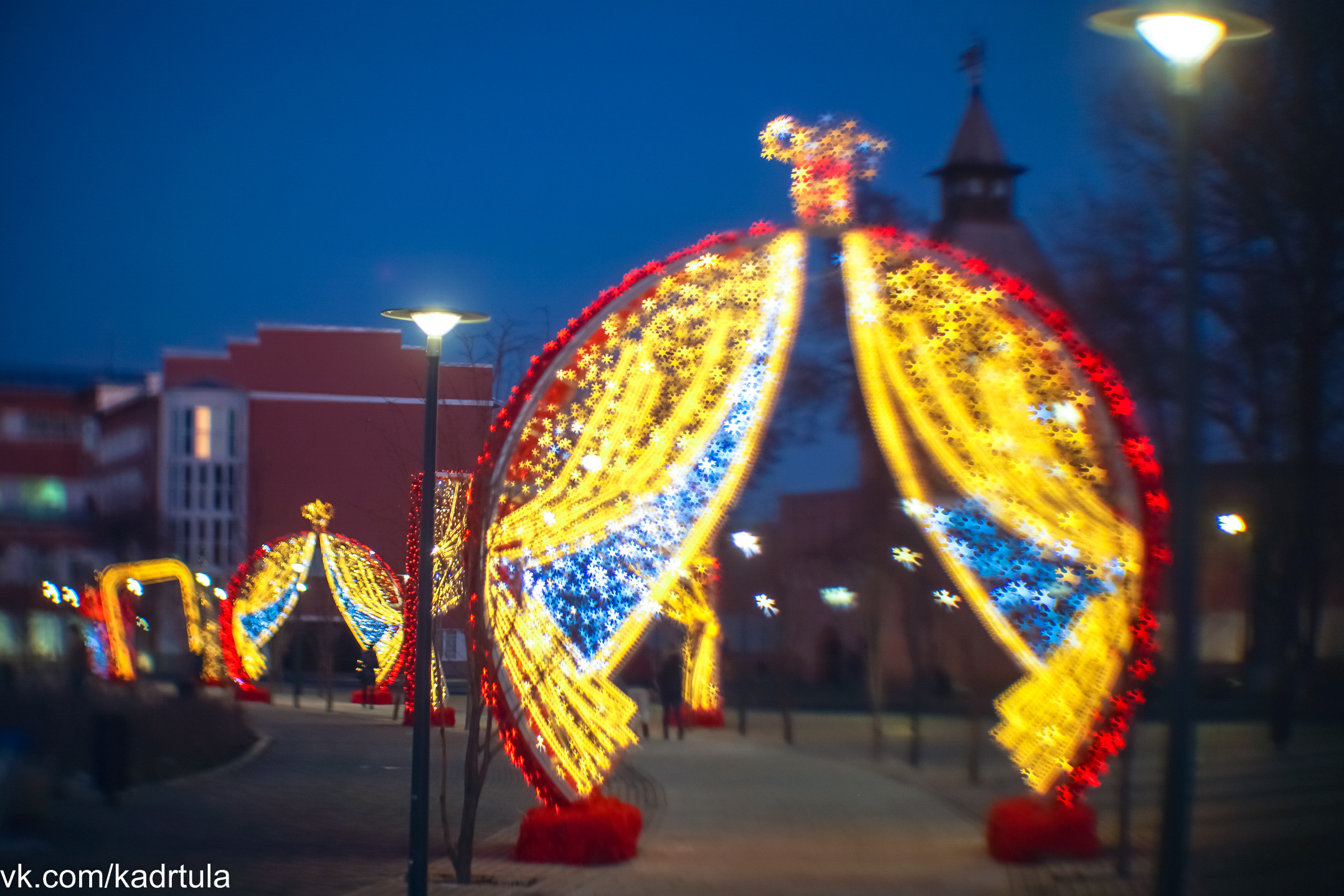 Новогодняя Тула 2019. Фотограф в Туле Крупский АнДРей. Фотостудия «КАДР71» в Туле