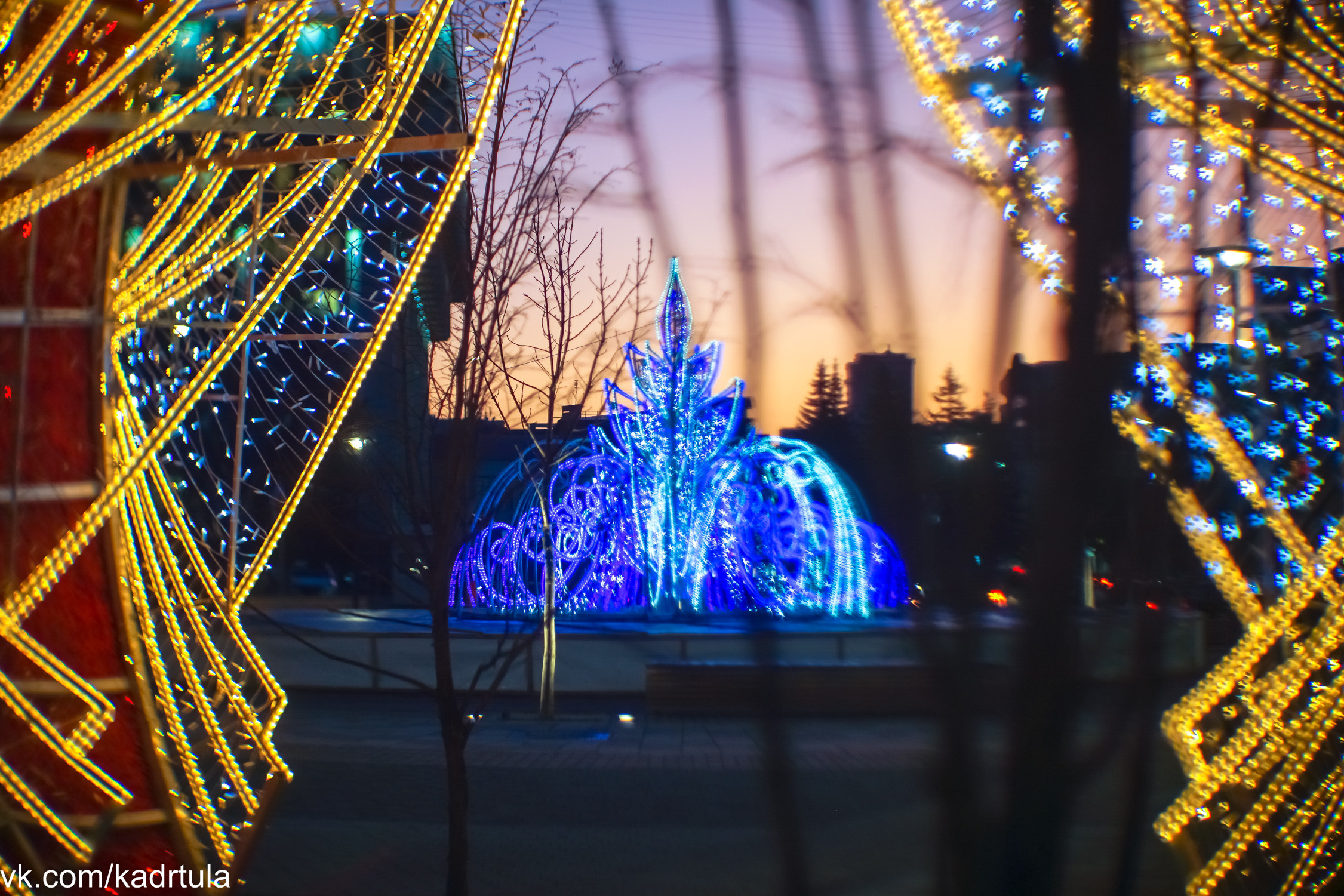 Новогодняя Тула 2019. Фотограф в Туле Крупский АнДРей. Фотостудия «КАДР71» в Туле