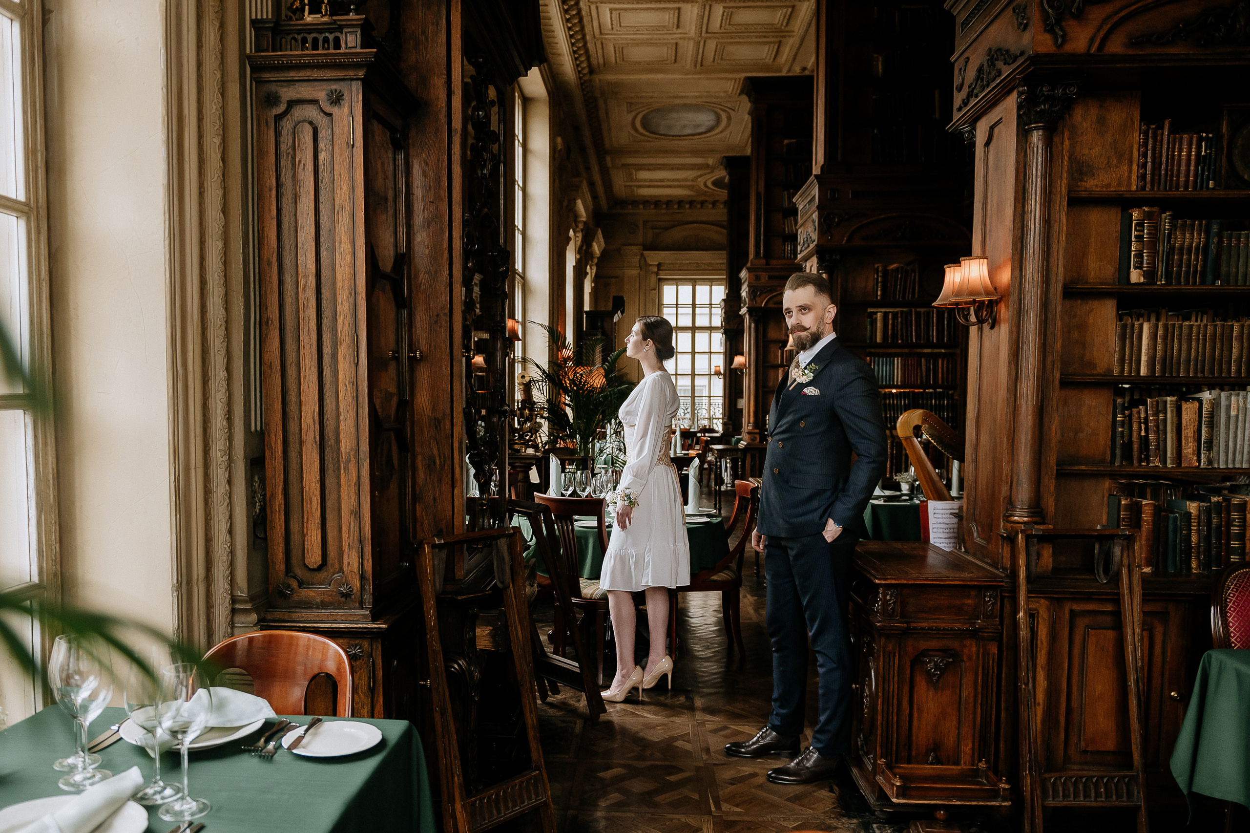 Банкетный интерьер кафе Пушкин