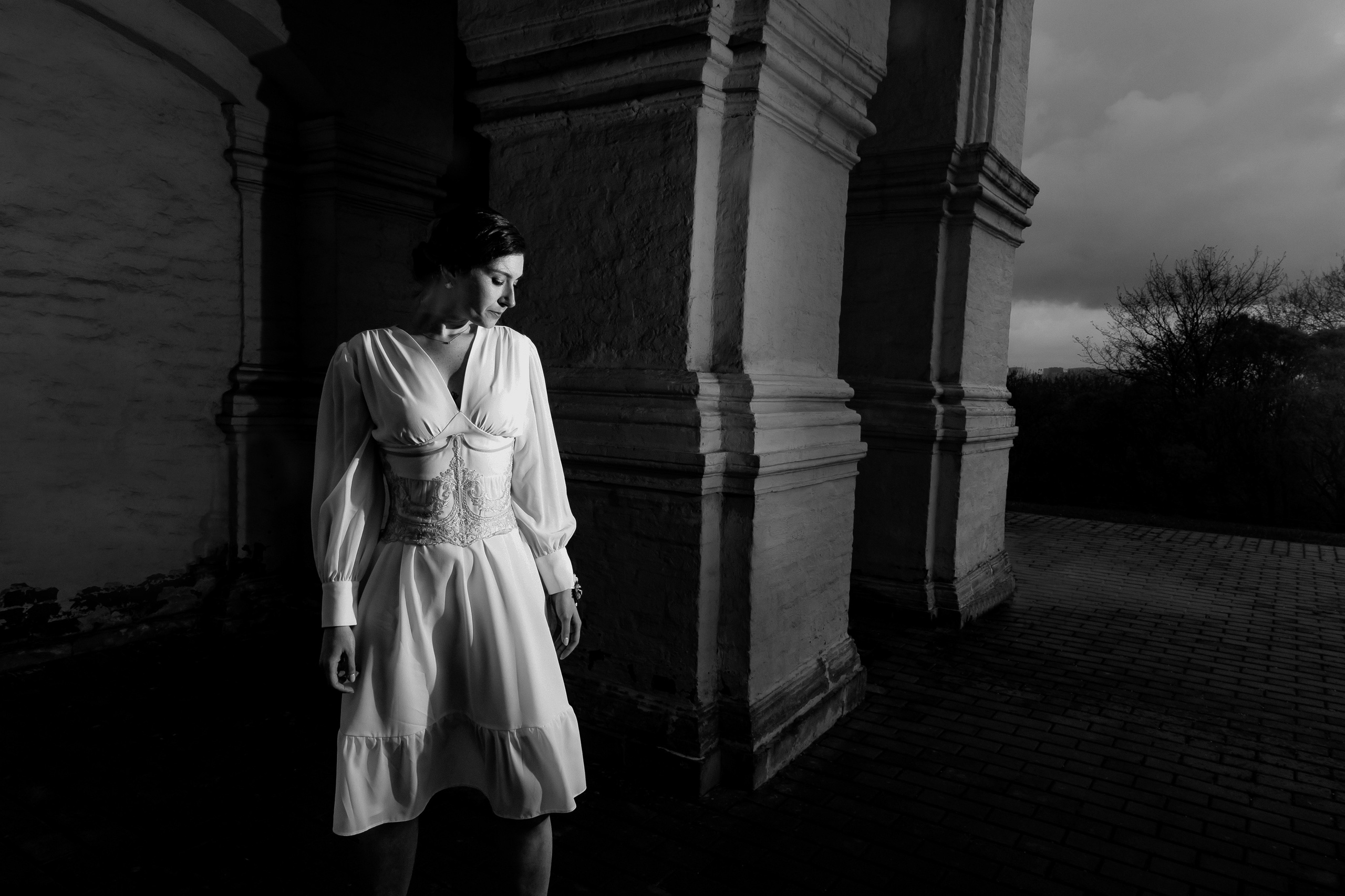 Свадебная фотосессия кафе Пушкин. Свадебный фотограф Москва — Сергей и Татьяна