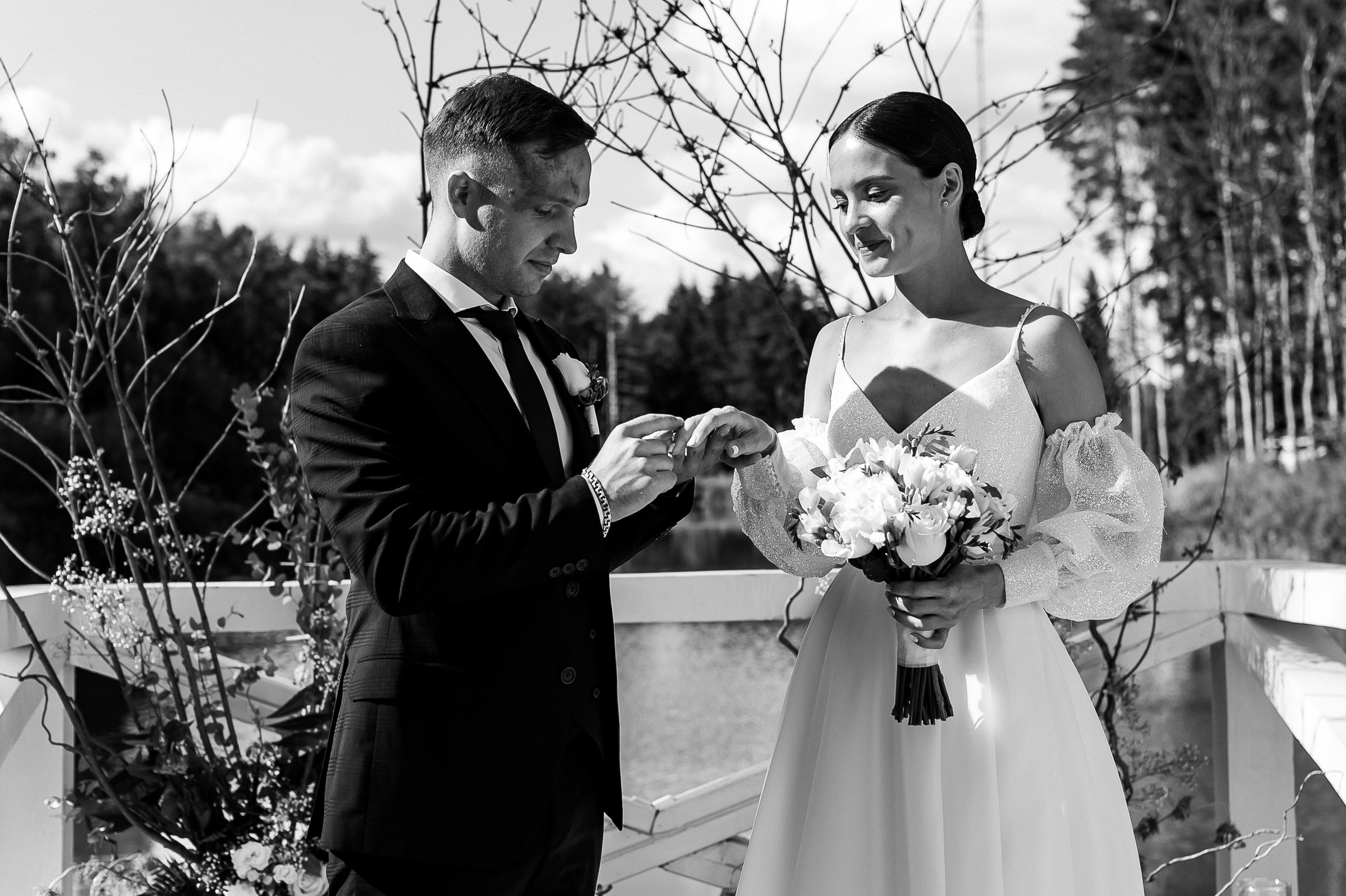 Свадьба на площадке Дом у озера. Свадебный фотограф Москва — Сергей и Татьяна