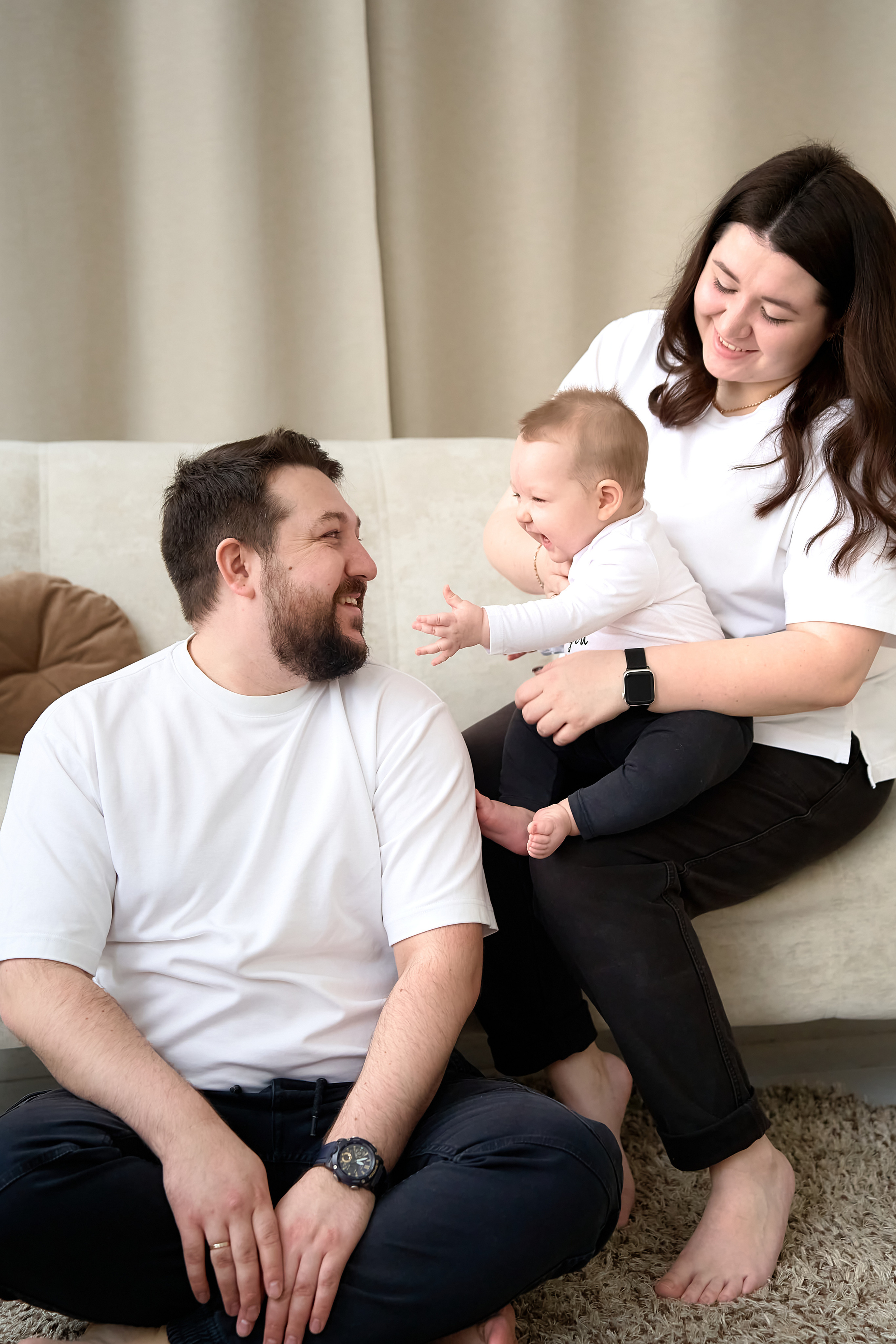 Теплые мгновения семейная съёмка. Мартазова Екатерина фотограф. Екатеринбург