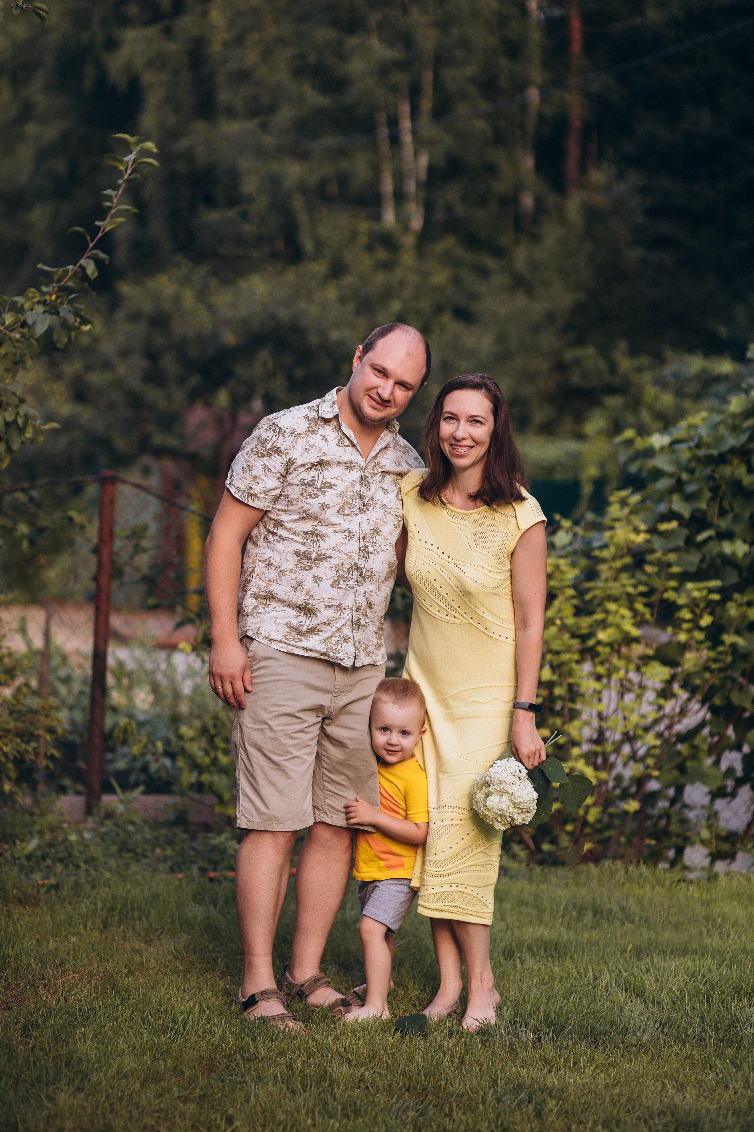 Илья, Лена и Леша. Семейный и церковный фотограф в Москве Татьяна Кузнецова