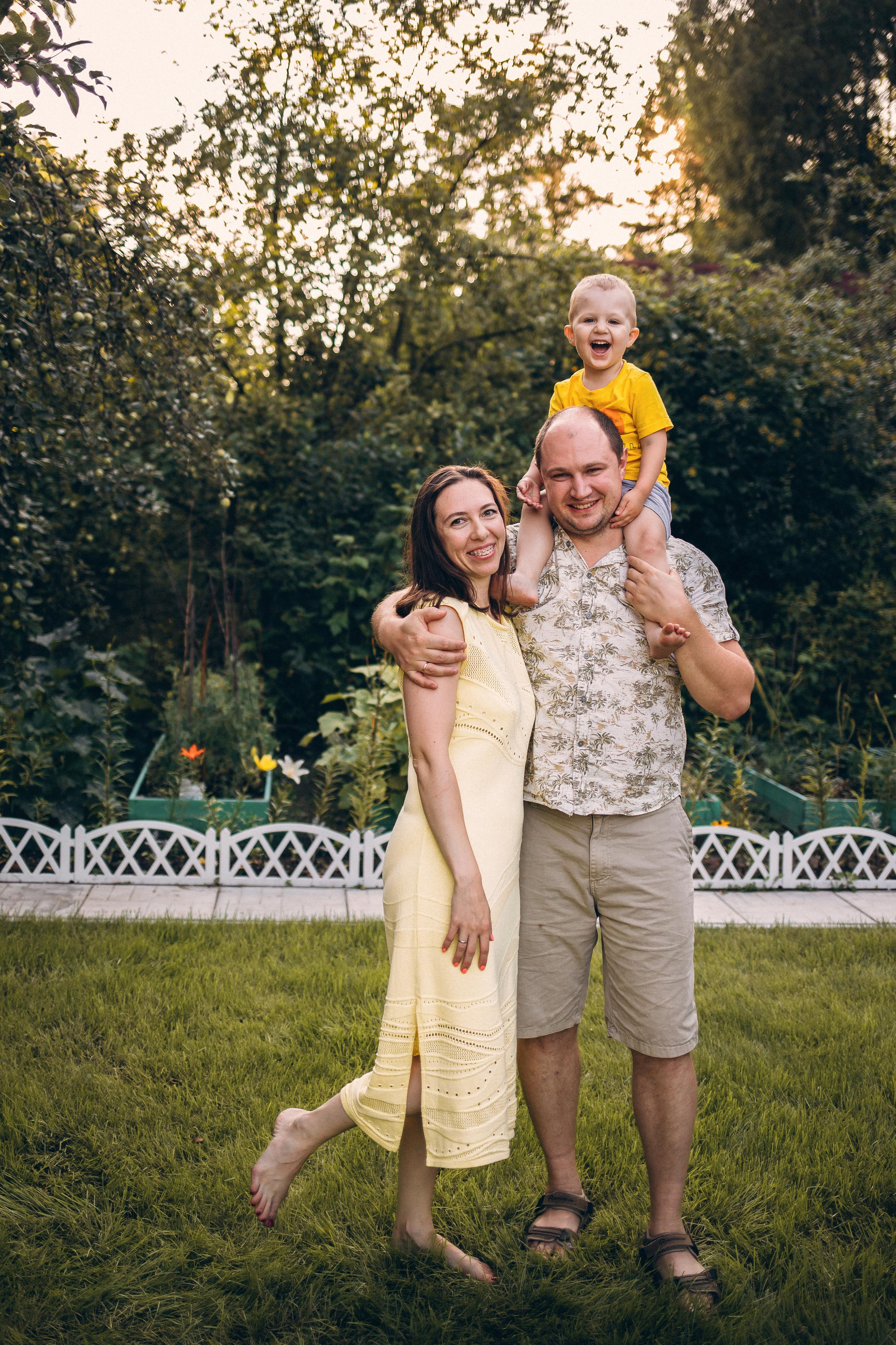 Илья, Лена и Леша. Семейный и церковный фотограф в Москве Татьяна Кузнецова