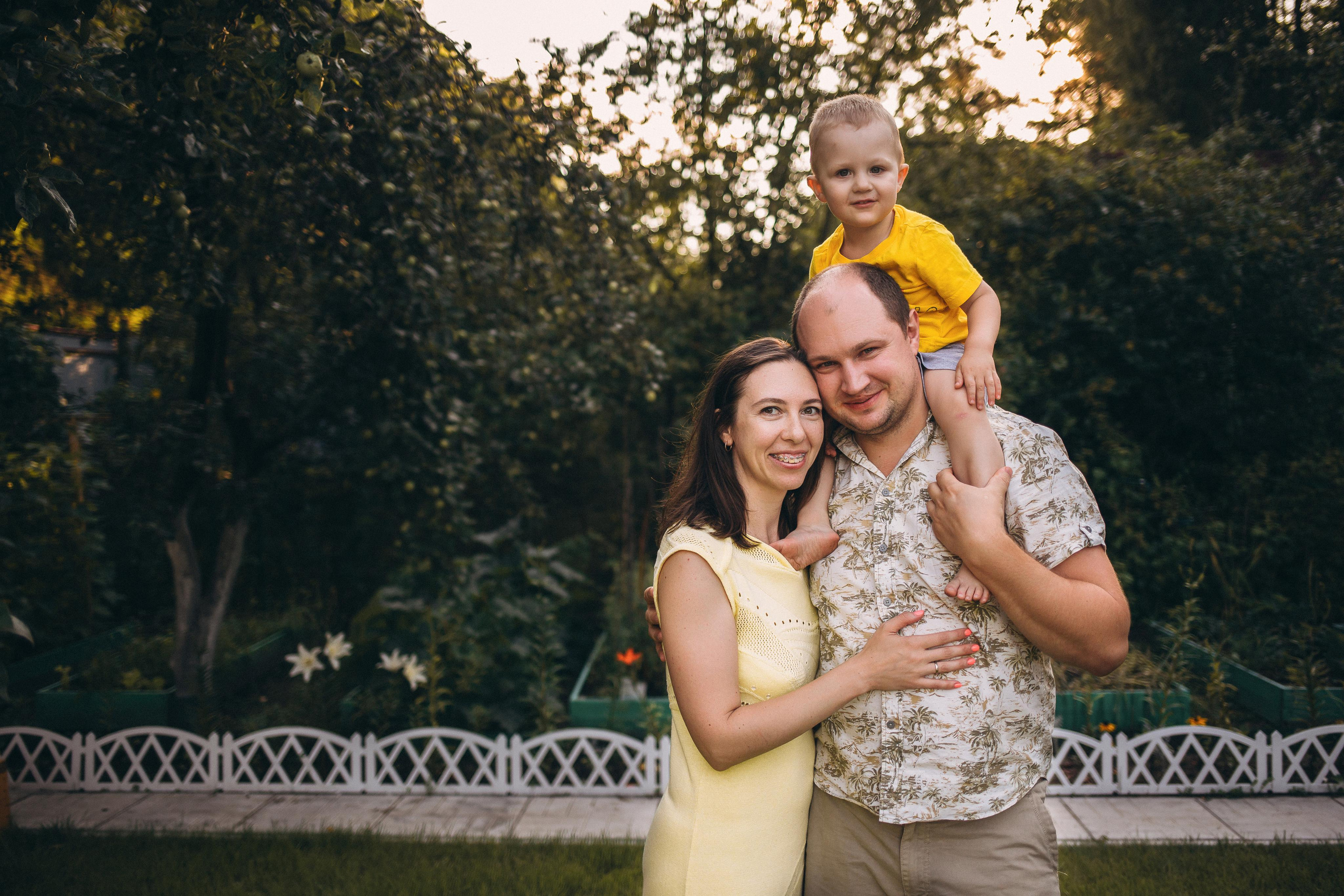 Илья, Лена и Леша. Семейный и церковный фотограф в Москве Татьяна Кузнецова