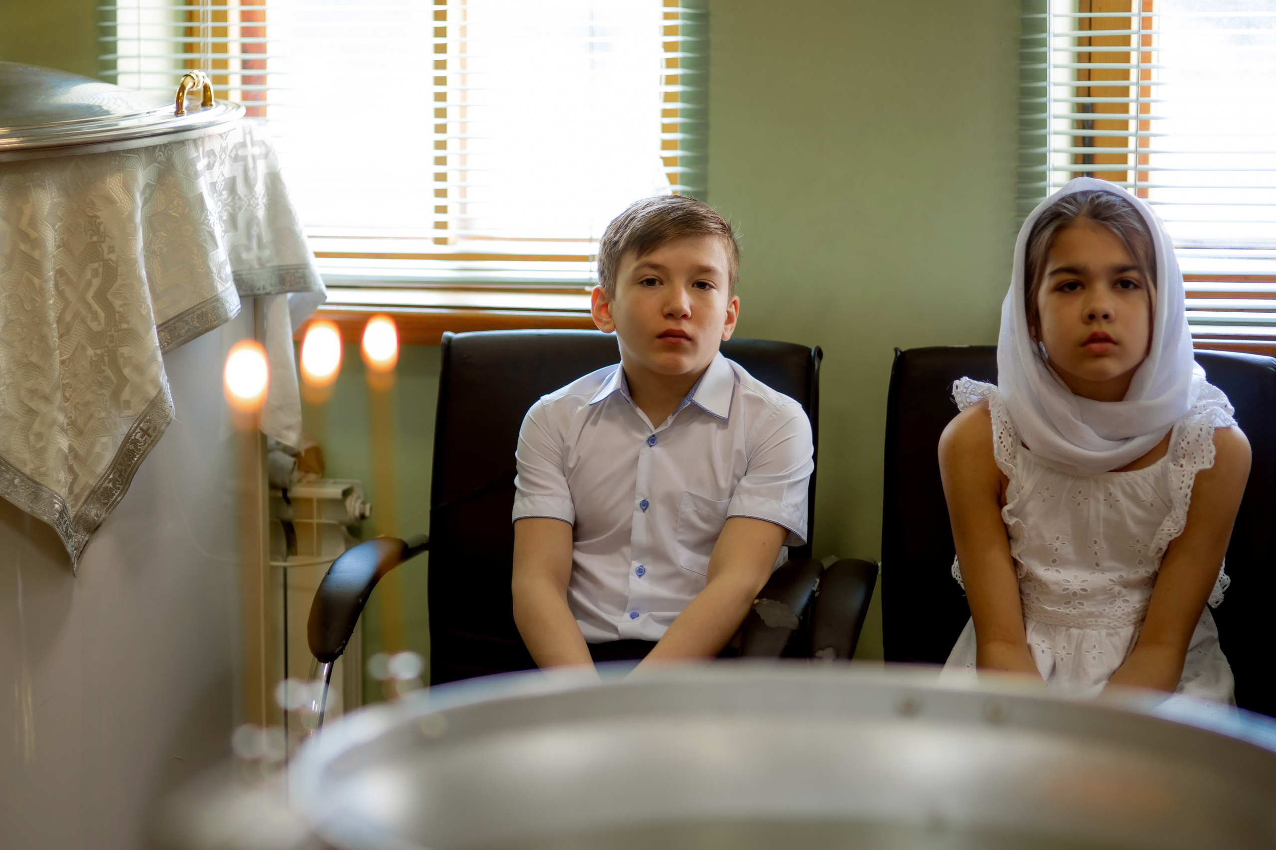 Таинство Крещения. Семейный фотограф в Москве