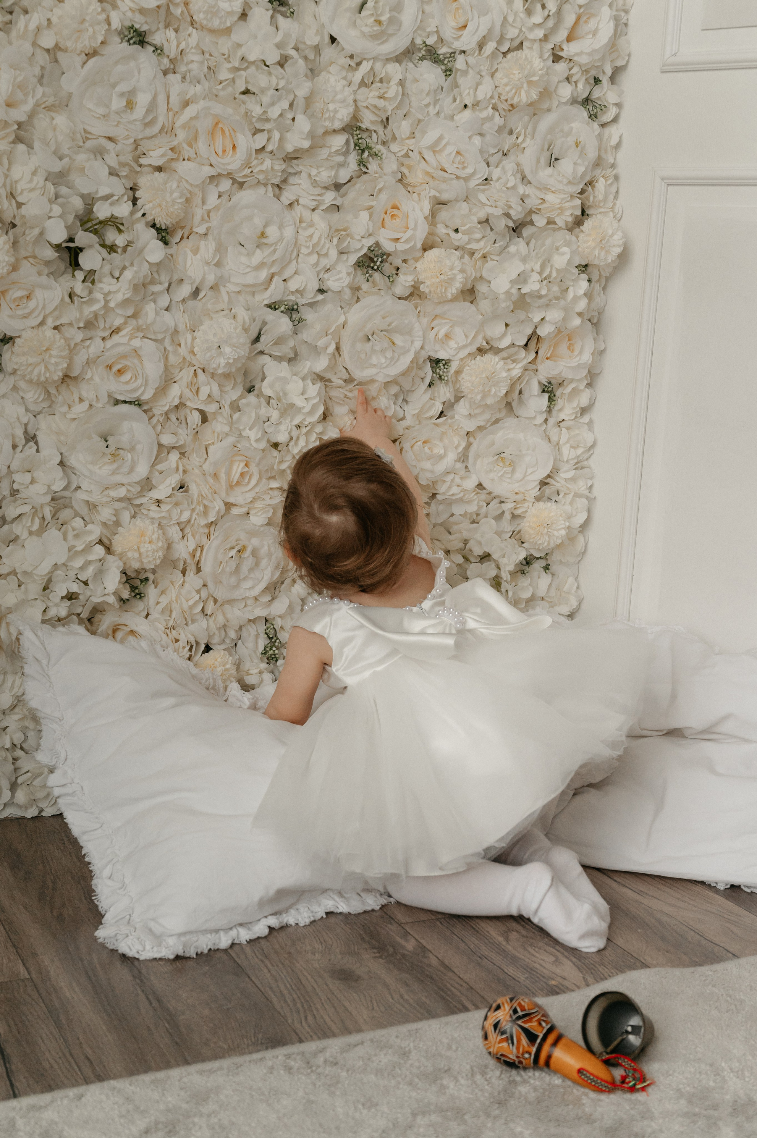 Годовасие малышки Киры в студии. Свадебный фотограф Мария Строгонова