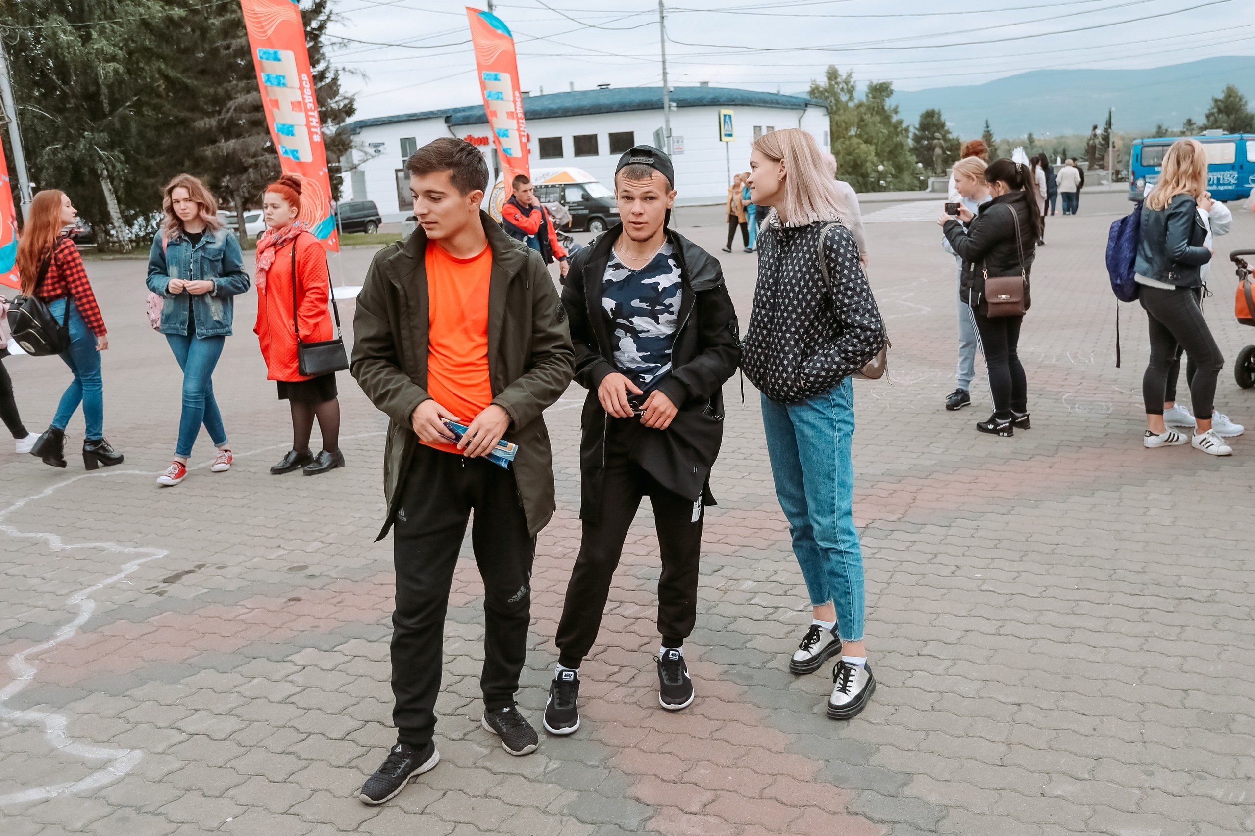 Попади на ТНТ @ Театральная площадь. Репортажный фотограф Максим Полянский. Москва, Санкт-Петербург, Красноярск