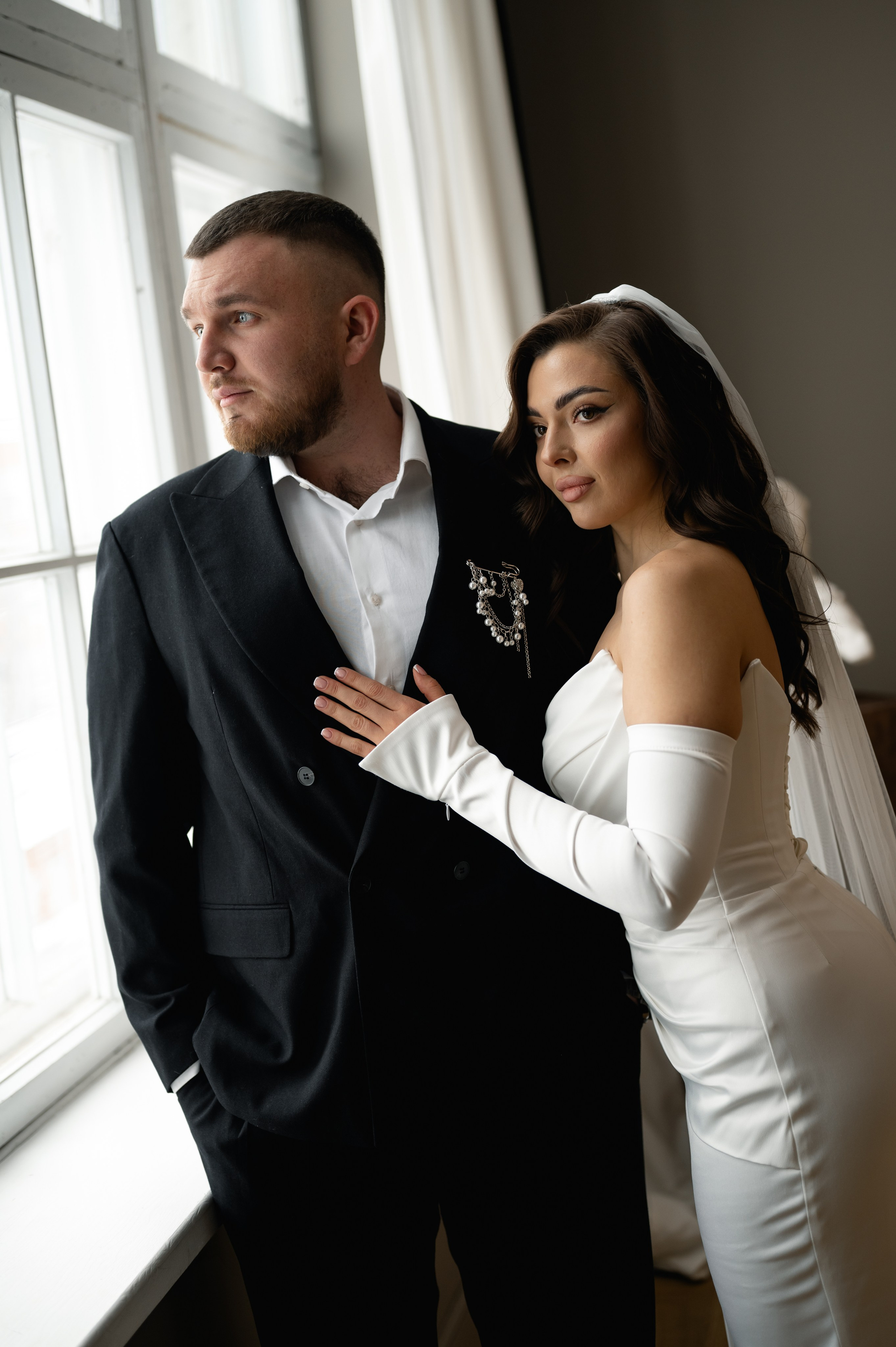 Свадебная фотосессия в студии. Свадебный и семейный фотограф в Краснодаре Алина Мельник