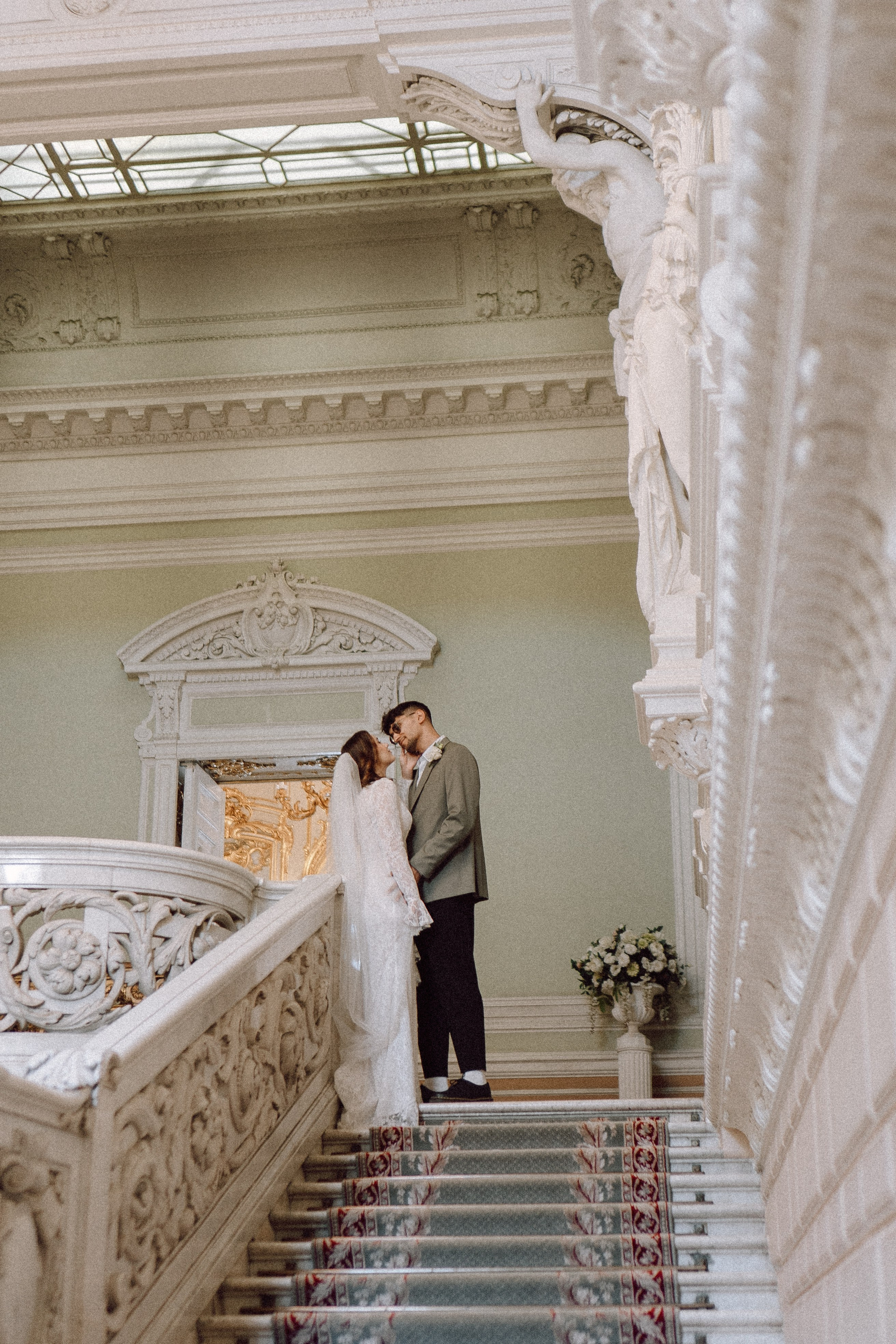 СВАДЕБНАЯ СЬЕМКА В ПЕРВОМ ДВОРЦЕ БРАКОСОЧЕТАНИЯ. Профессиональный фотограф, Санкт-Петербург — Виктория Богомолова