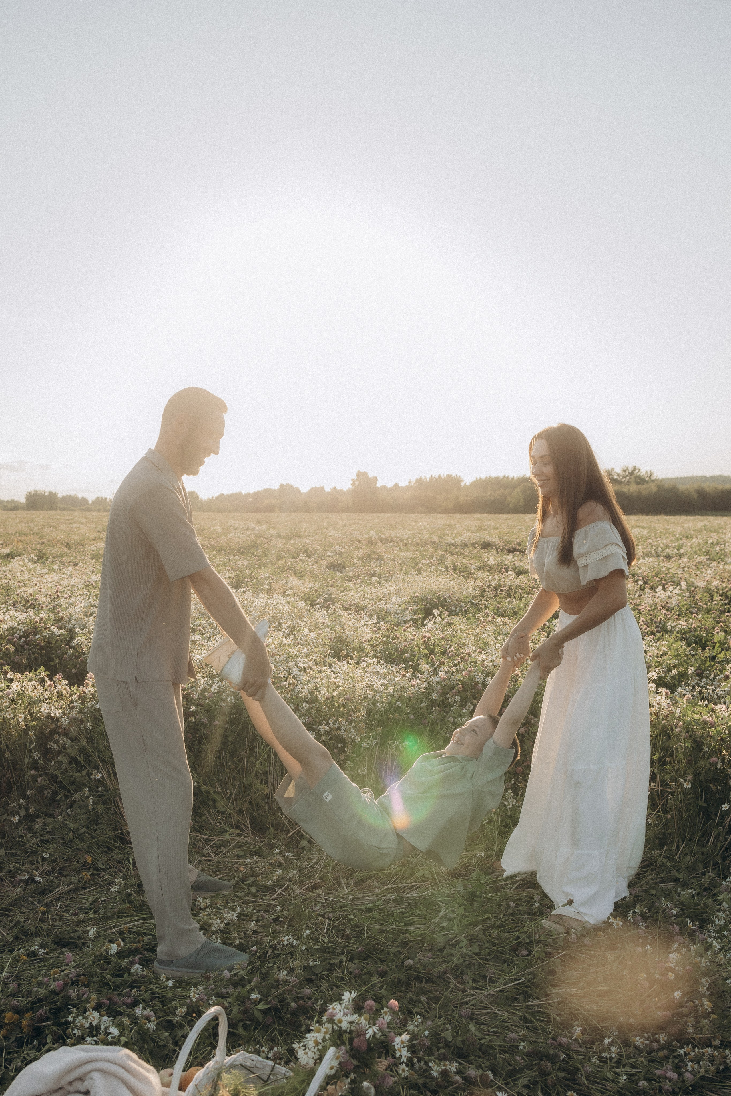 Семейная в ромашках. Эльвира Галимьянова — семейный фотограф Екатеринбурга