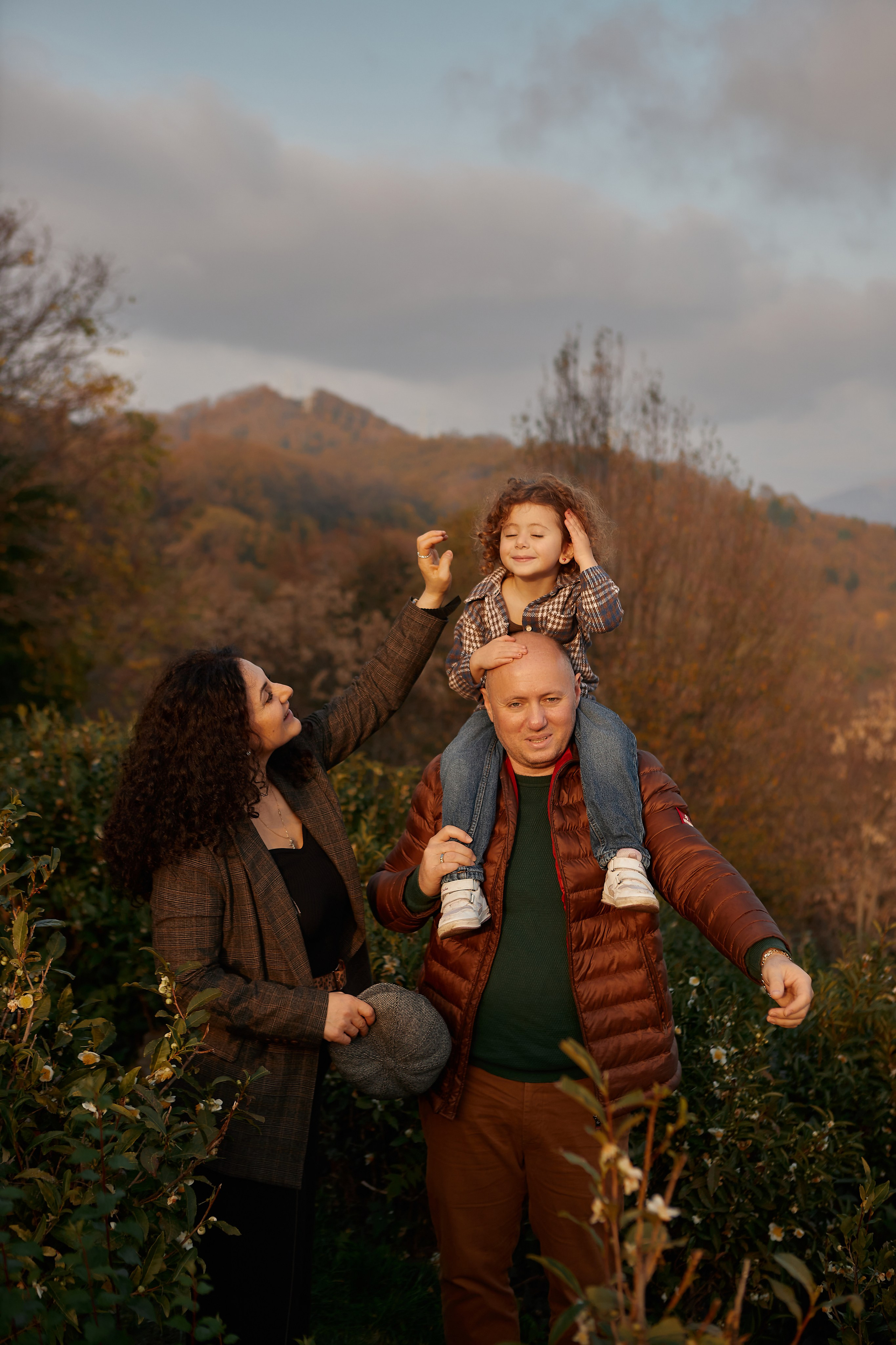 Чайные домики осень. Свадебный и семейный фотограф в Сочи-Красной поляне Ларионова Анна