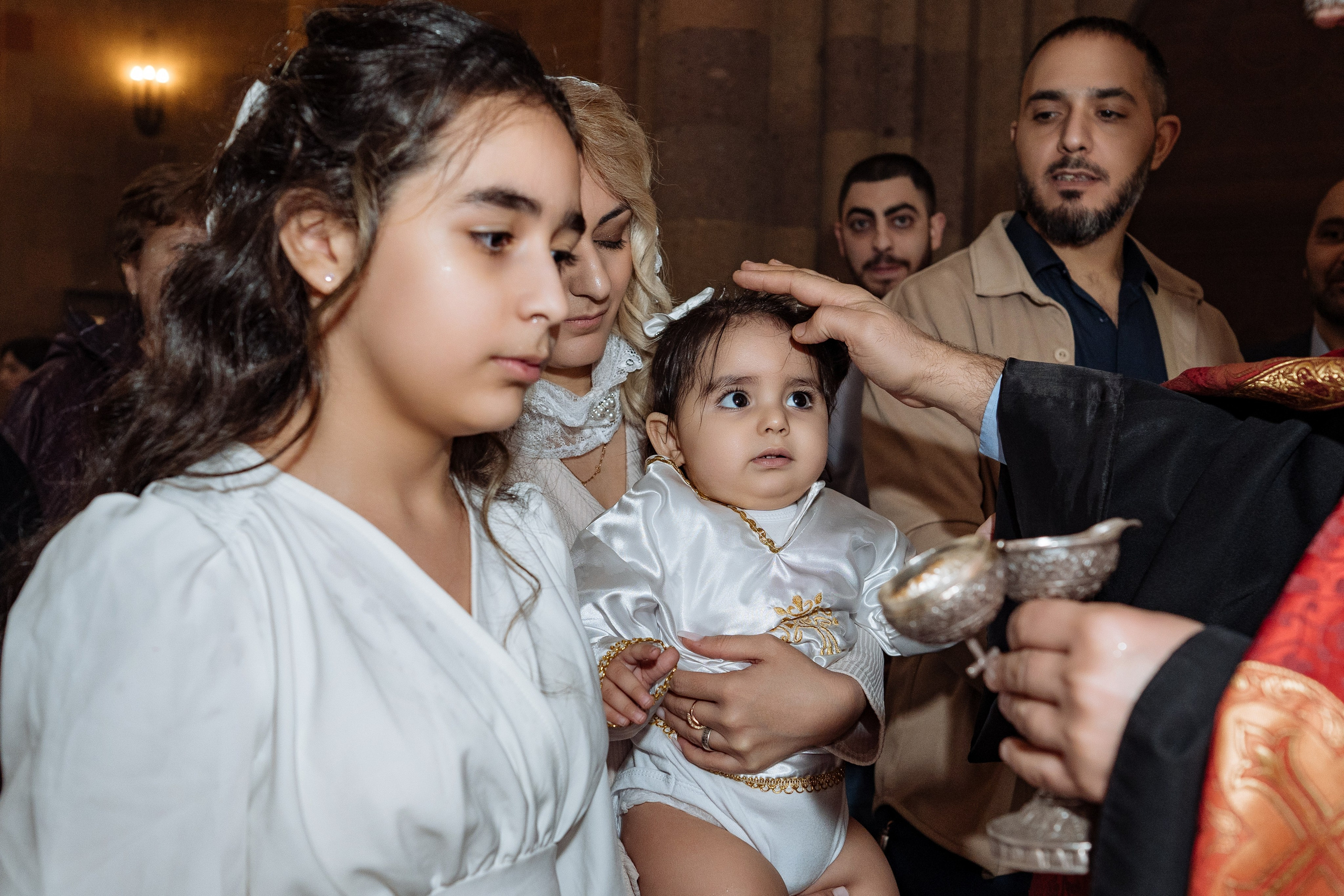 Крещение Аэлиты Альберта и Альбины