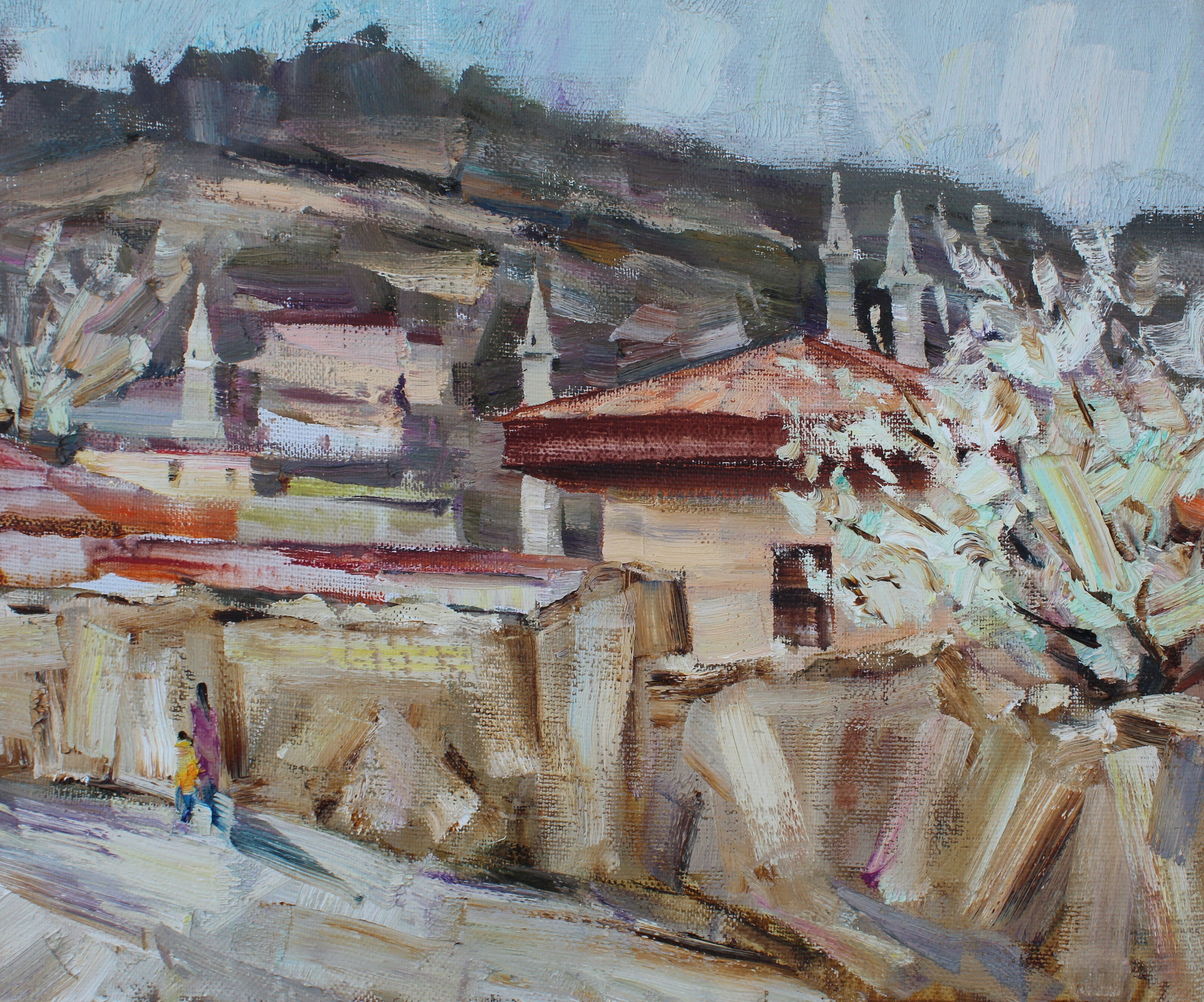 "Бахчисарай". 2025. Холст, масло. 50х60 см. Цена: 20000 руб.